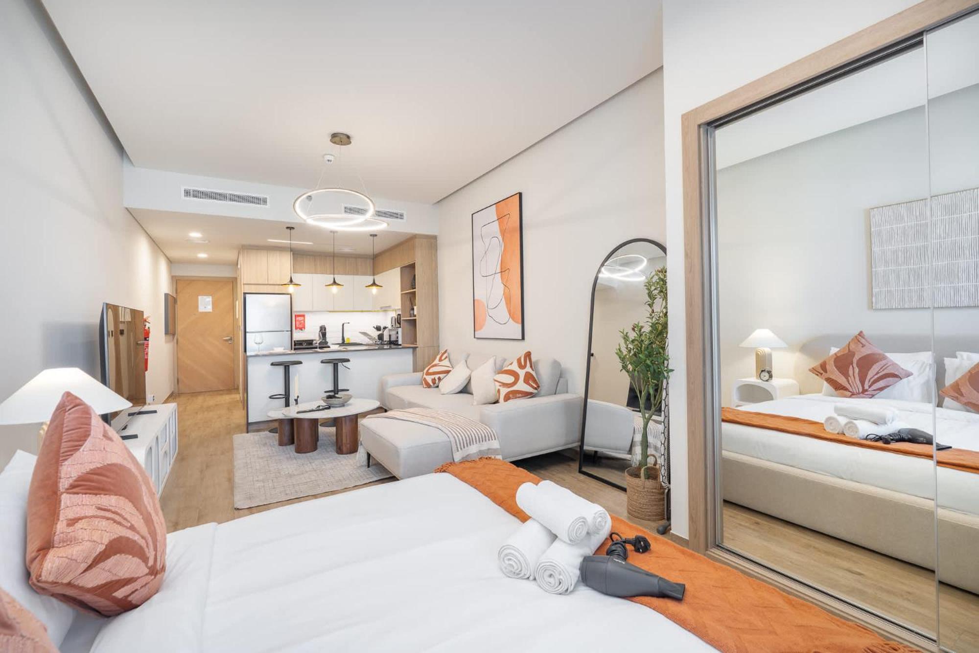 Chic Modern For 2 In Jvc! Apartment Dubai