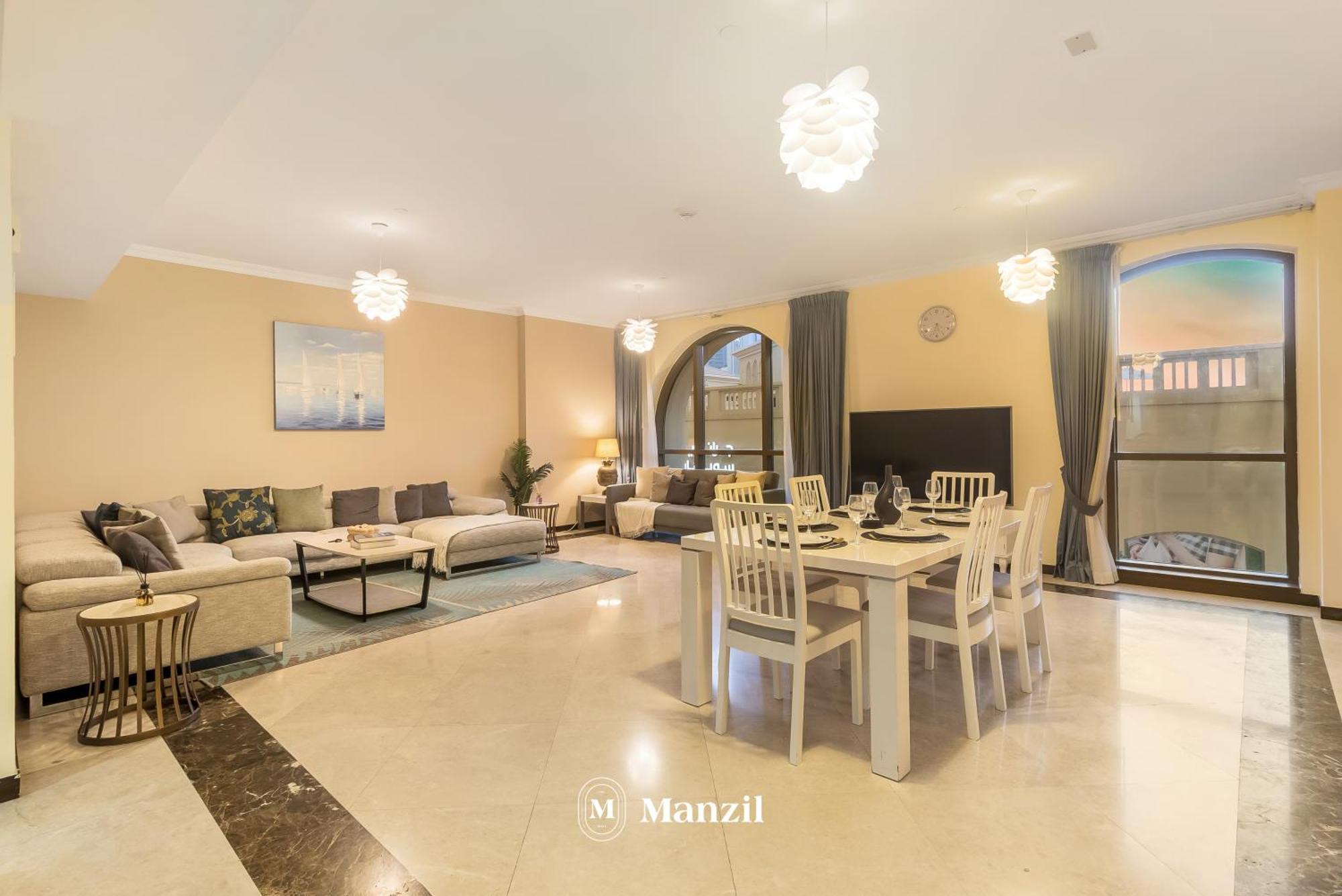 Apartment Lux 3br W Maids In Jbr Near Attractions *