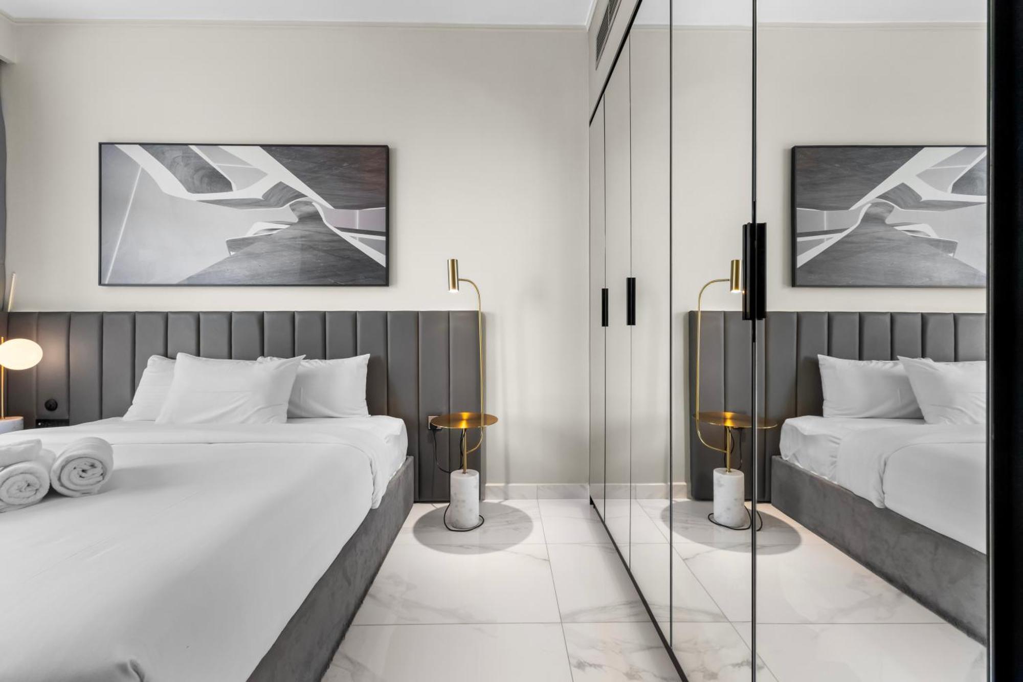 Lux 1 Bedroom Downtown - 5 Mins To Burj Khalifa *