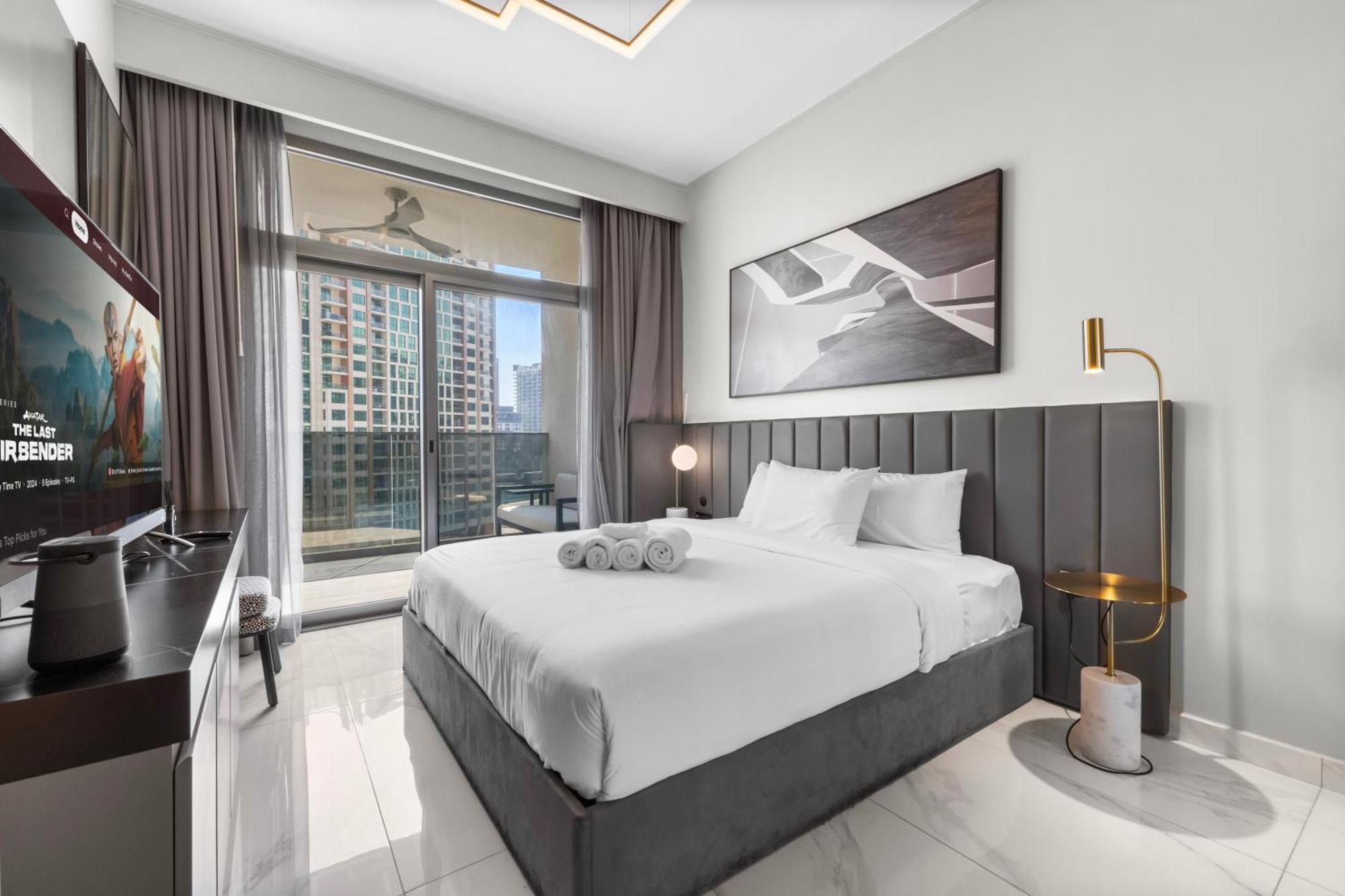 Apartment Lux 1 Bedroom Downtown - 5 Mins To Burj Khalifa