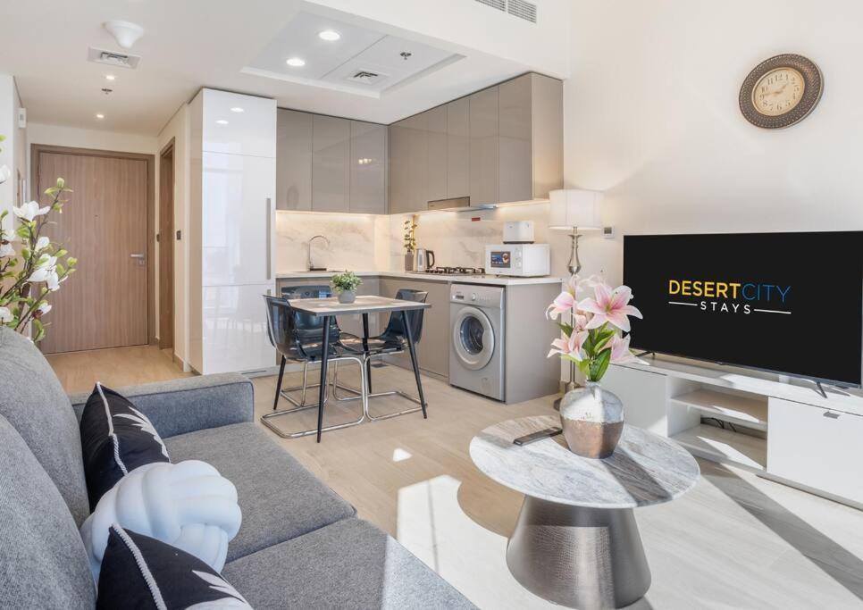 Fully Furnished One Bed In Meydan, Hosted By Desert Apartment