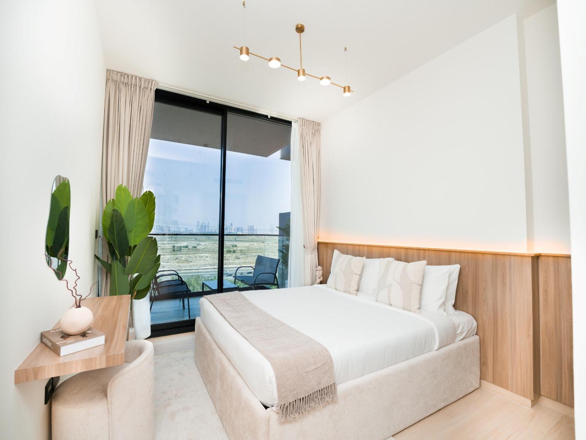 Apartment Easygo-serene 1bdr With Terrace Binghatti Corner Jvc Dubai
