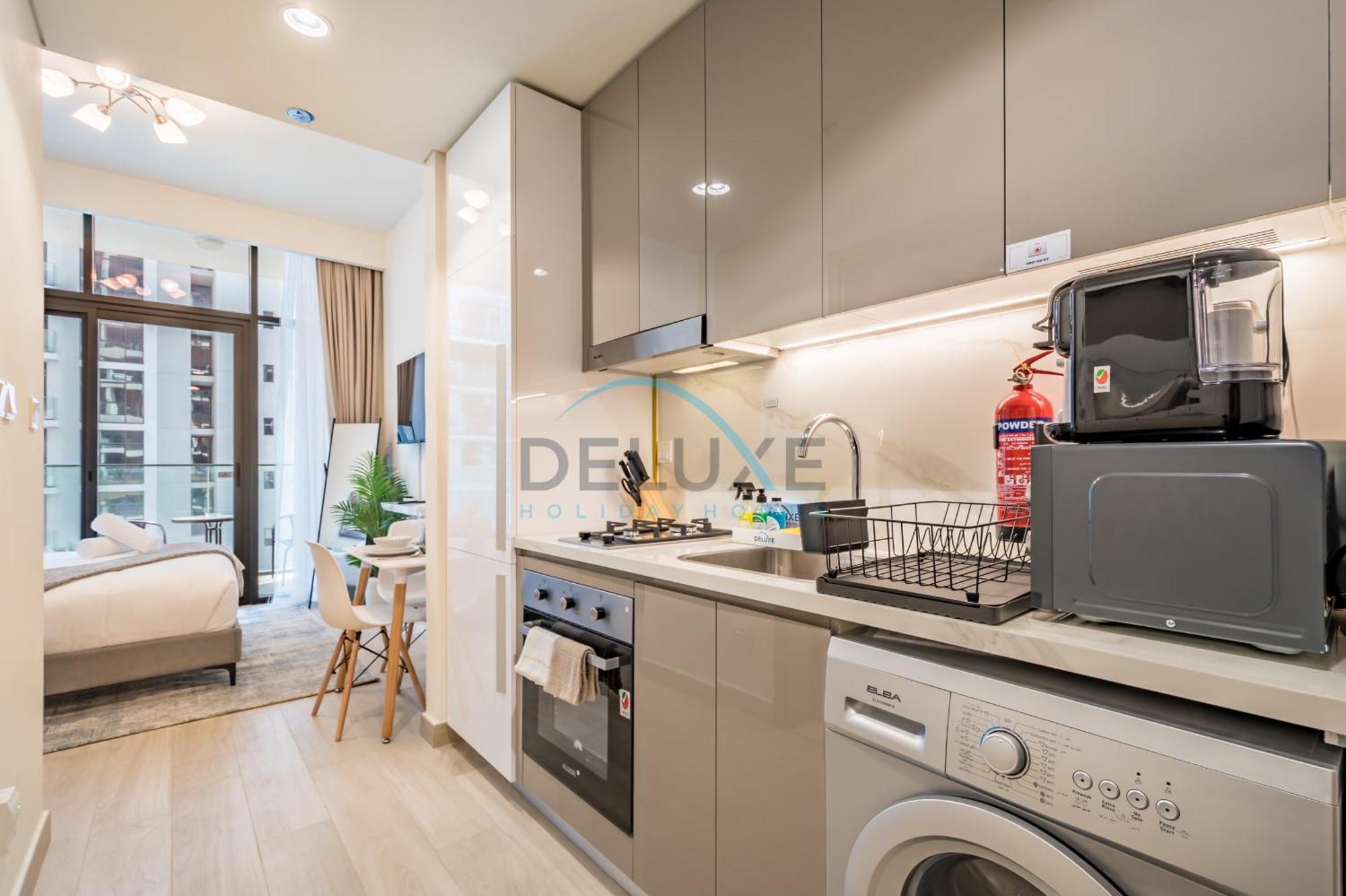Apartment Sleek In Azizi Riviera 47, Al Merkadh By Deluxe Homes Dubai