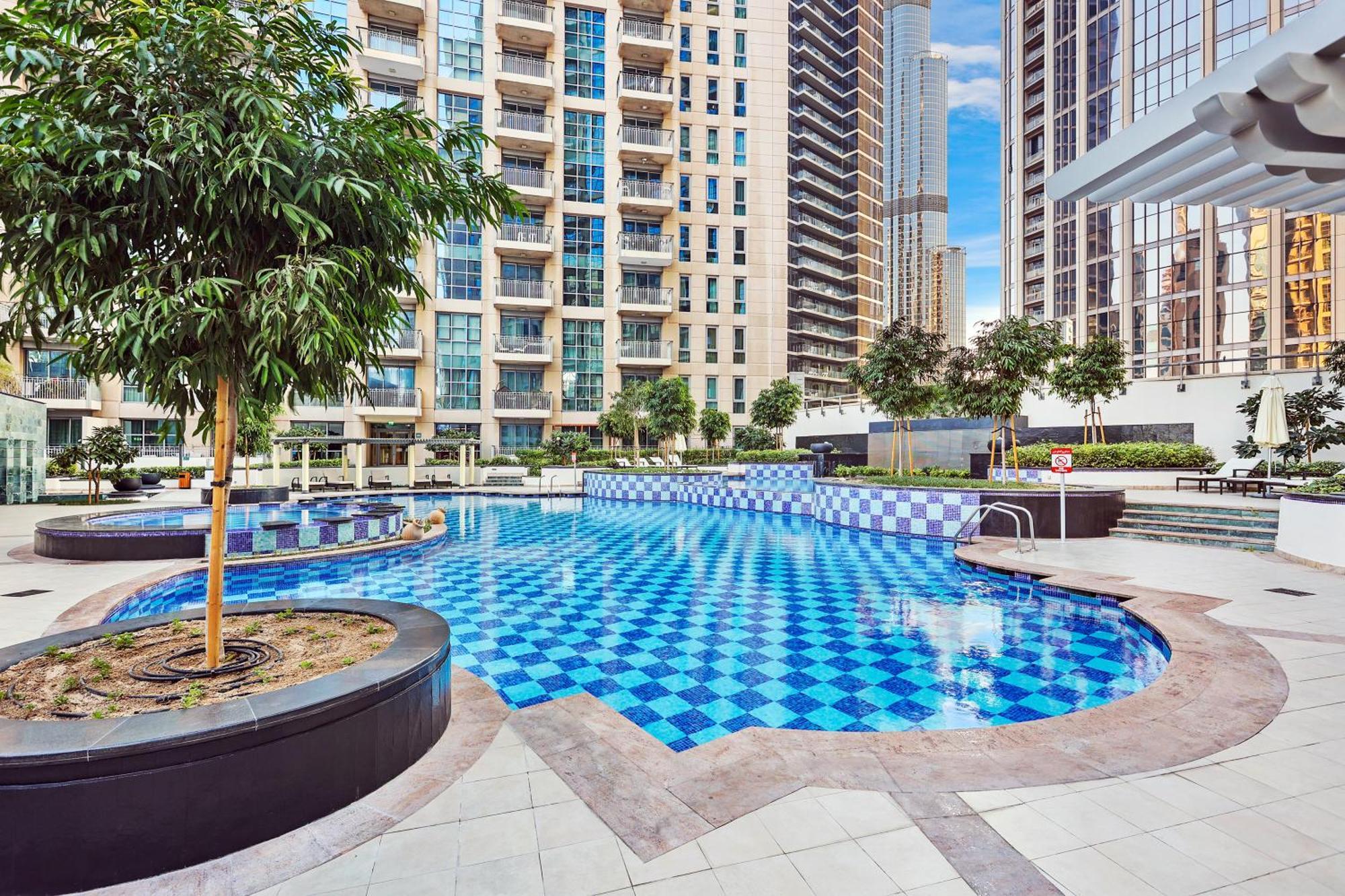 Apartment First Class 2br Incredible Burj Khalifa View Dubai