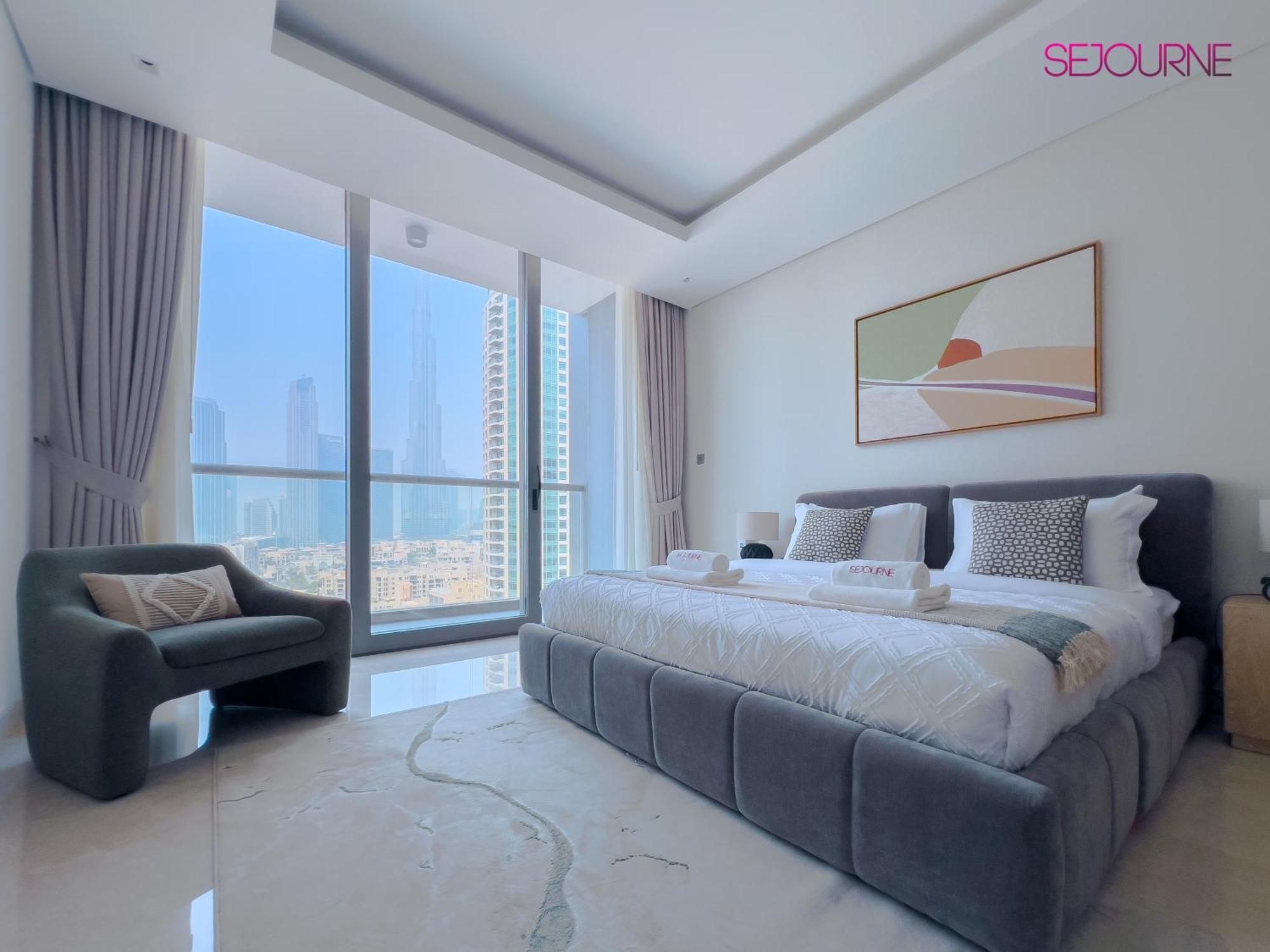 #140 Elegant 1br With Burj Khalifa View In Business Bay Dubai