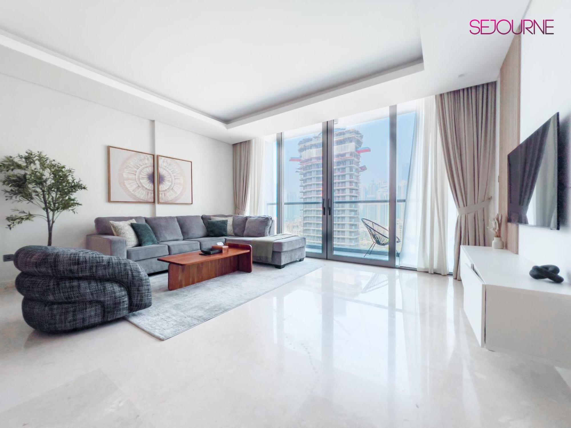 Apartment #140 Elegant 1br With Burj Khalifa View In Business Bay *