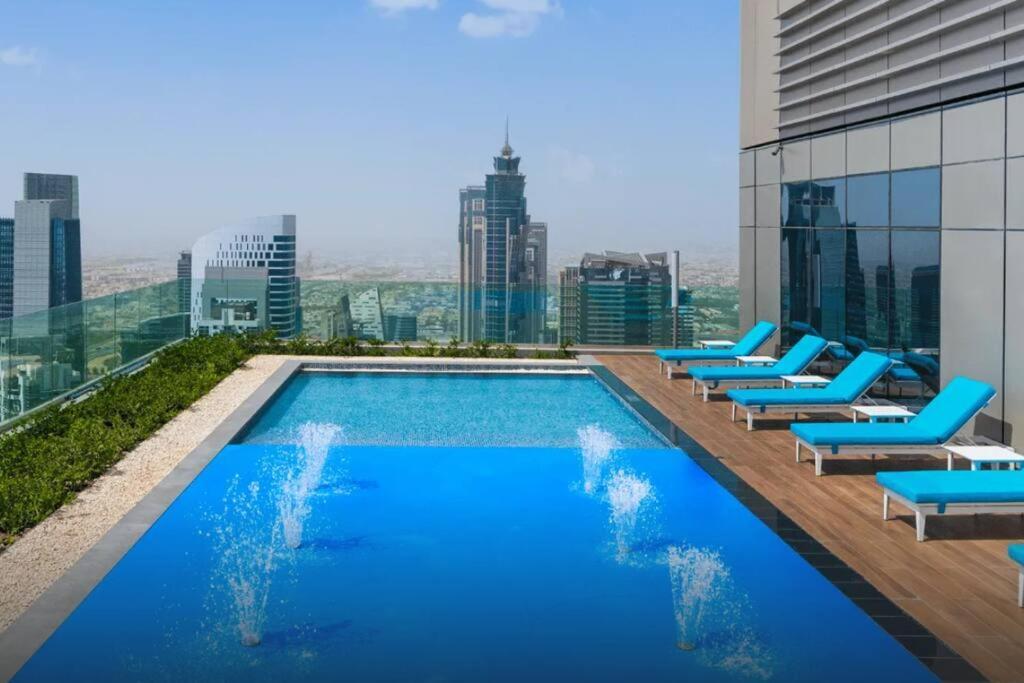 Highest Infinity Pool Burj Khalifa View Apartment Dubai
