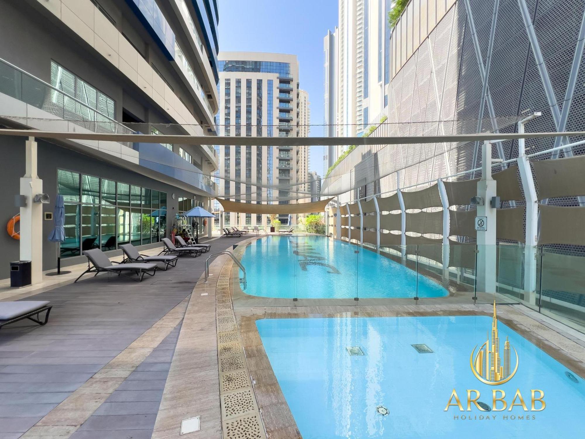 Damac Maison Mall Street - Luxurious 3br - Burj Khalifa View - Near Mall Dubai