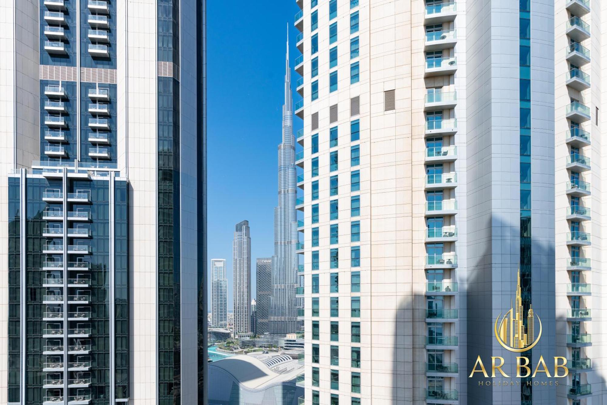 Apartment Damac Maison Mall Street - Luxurious 3br - Burj Khalifa View - Near Mall