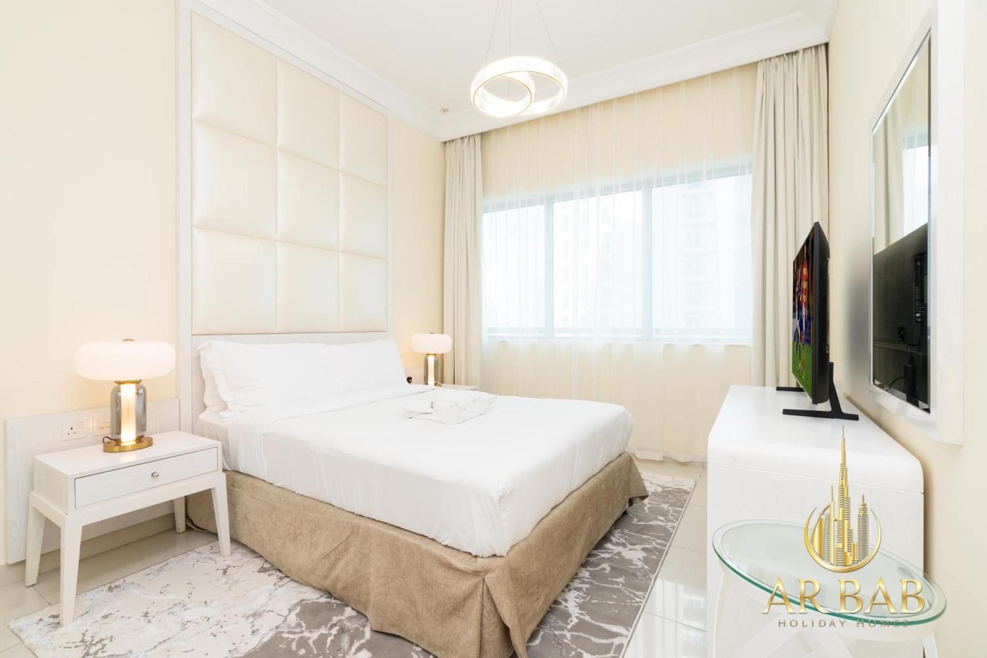 Apartment Damac Maison Mall Street - Luxurious 3br - Burj Khalifa View - Near Mall Dubai
