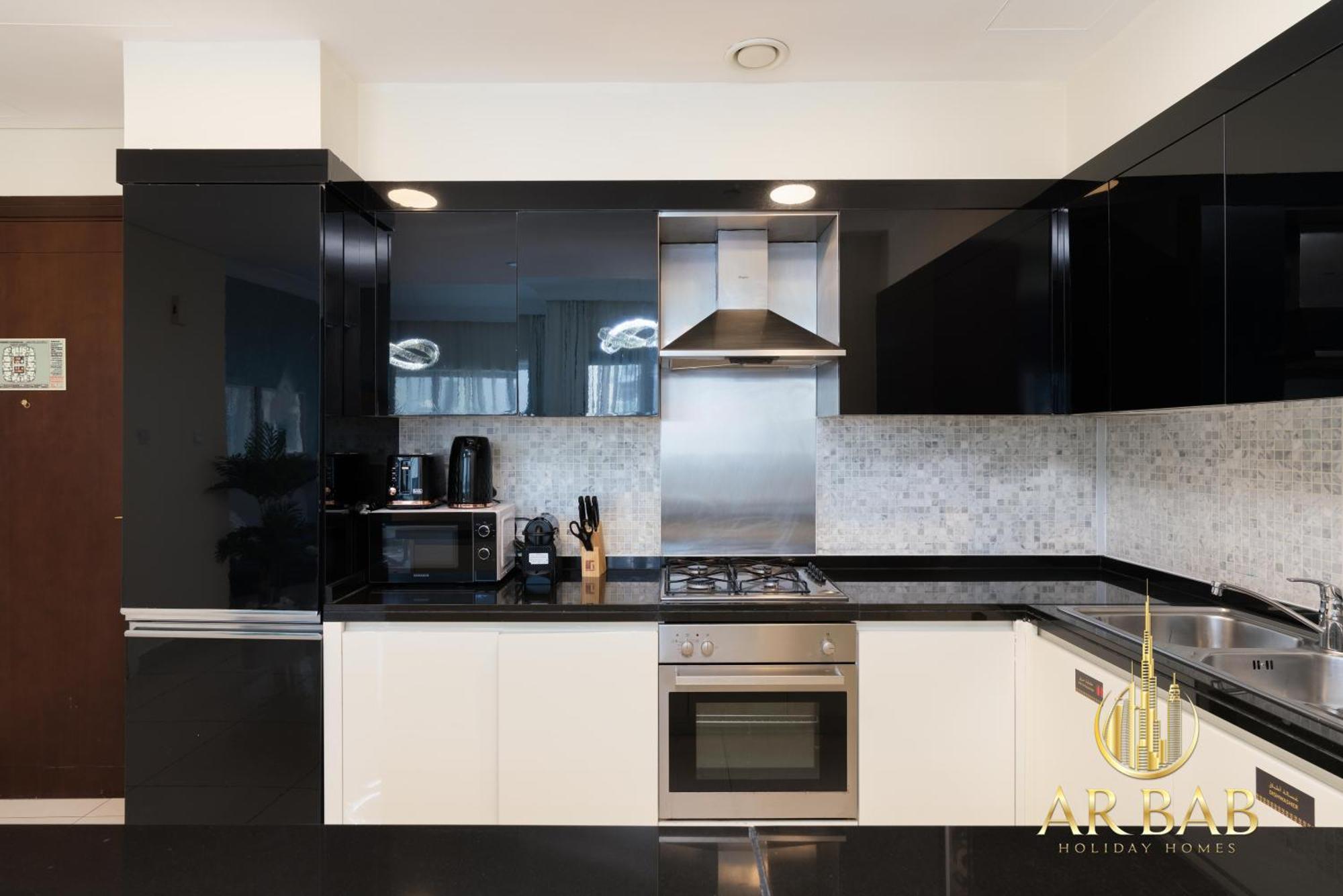 Apartment Damac Maison Mall Street - Luxurious 3br - Burj Khalifa View - Near Mall Dubai
