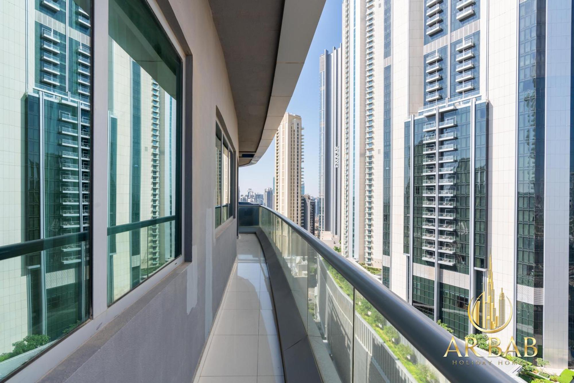 Apartment Damac Maison Mall Street - Luxurious 3br - Burj Khalifa View - Near Mall Dubai