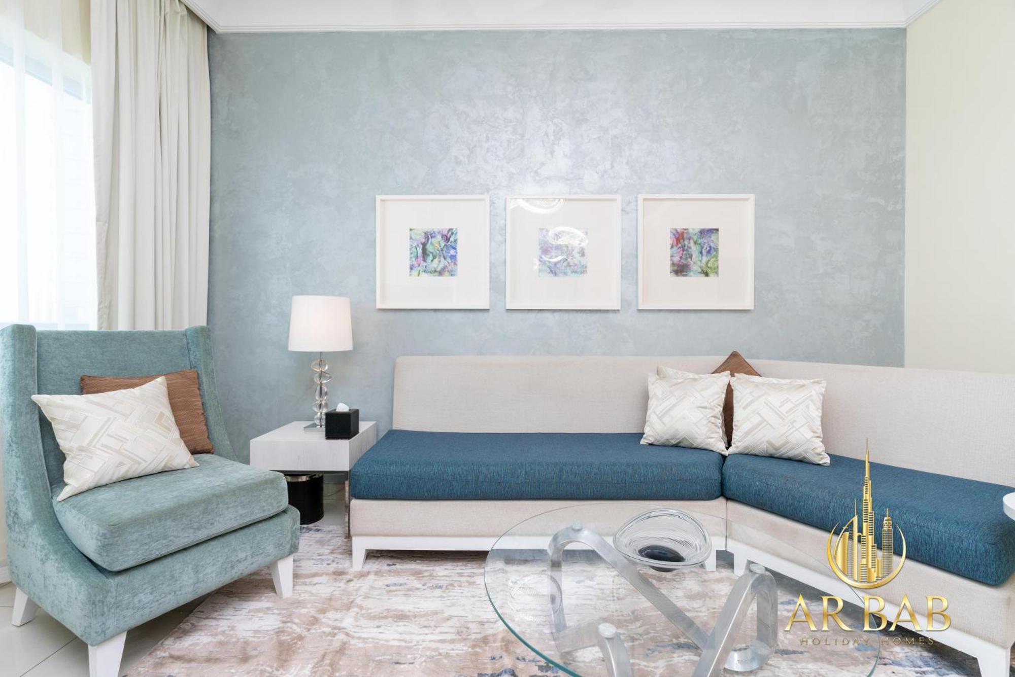 Apartment Damac Maison Mall Street - Luxurious 3br - Burj Khalifa View - Near Mall