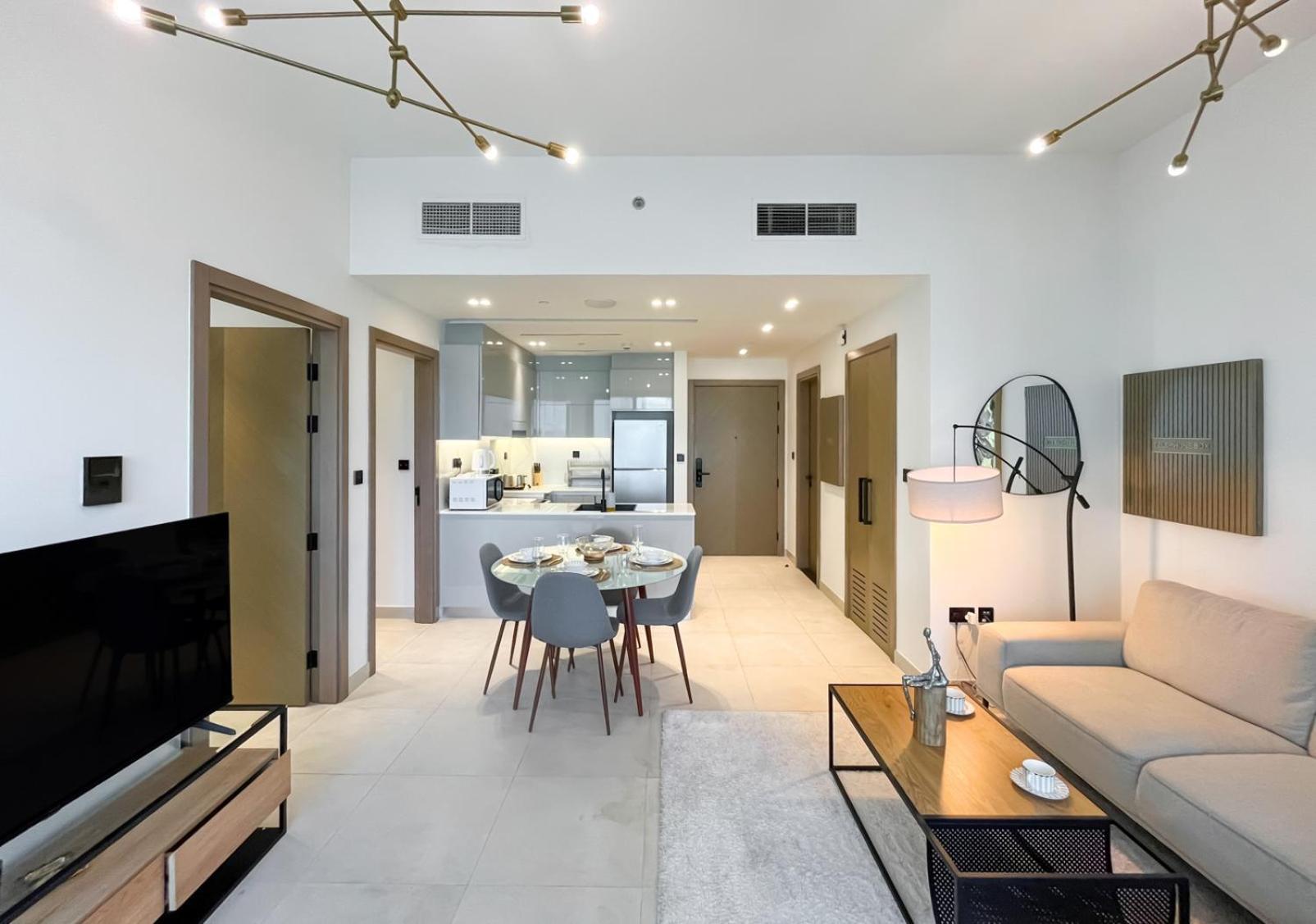 Livbnb-classy 2b With Jacuzzi & Burjkhalifa View Apartment *