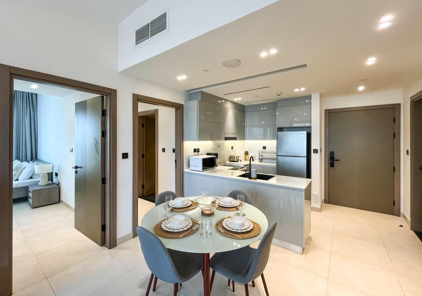 Livbnb-classy 2b With Jacuzzi & Burjkhalifa View * Dubai