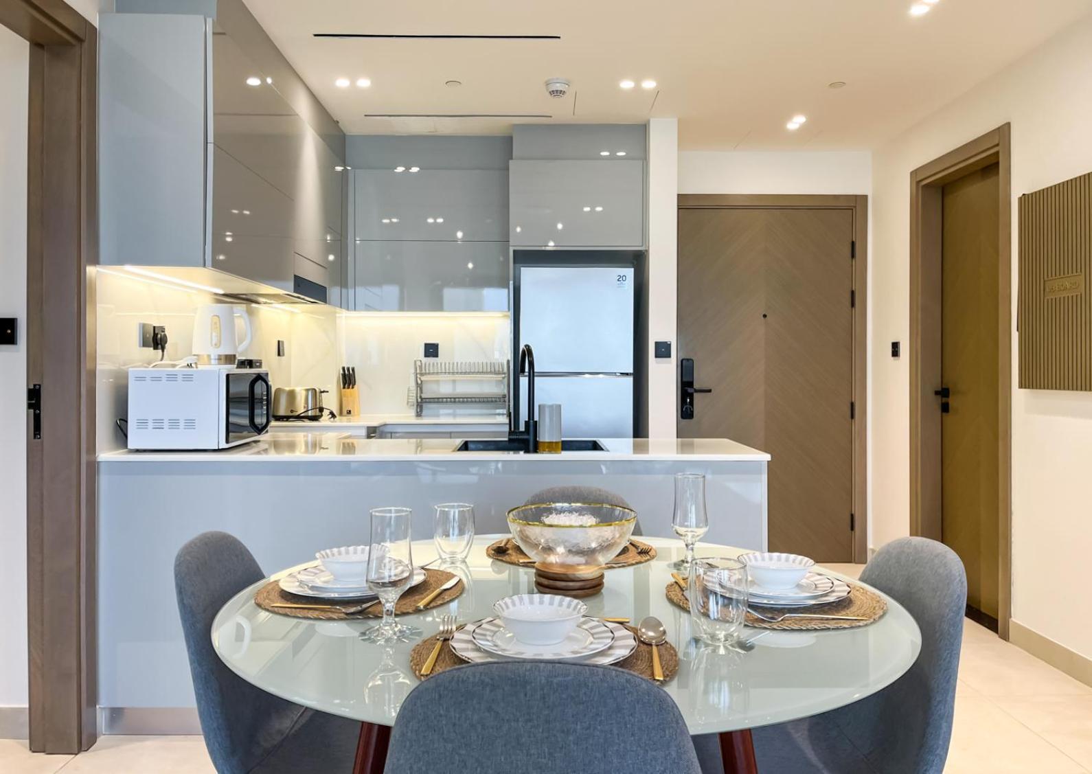 Livbnb-classy 2b With Jacuzzi & Burjkhalifa View * Dubai