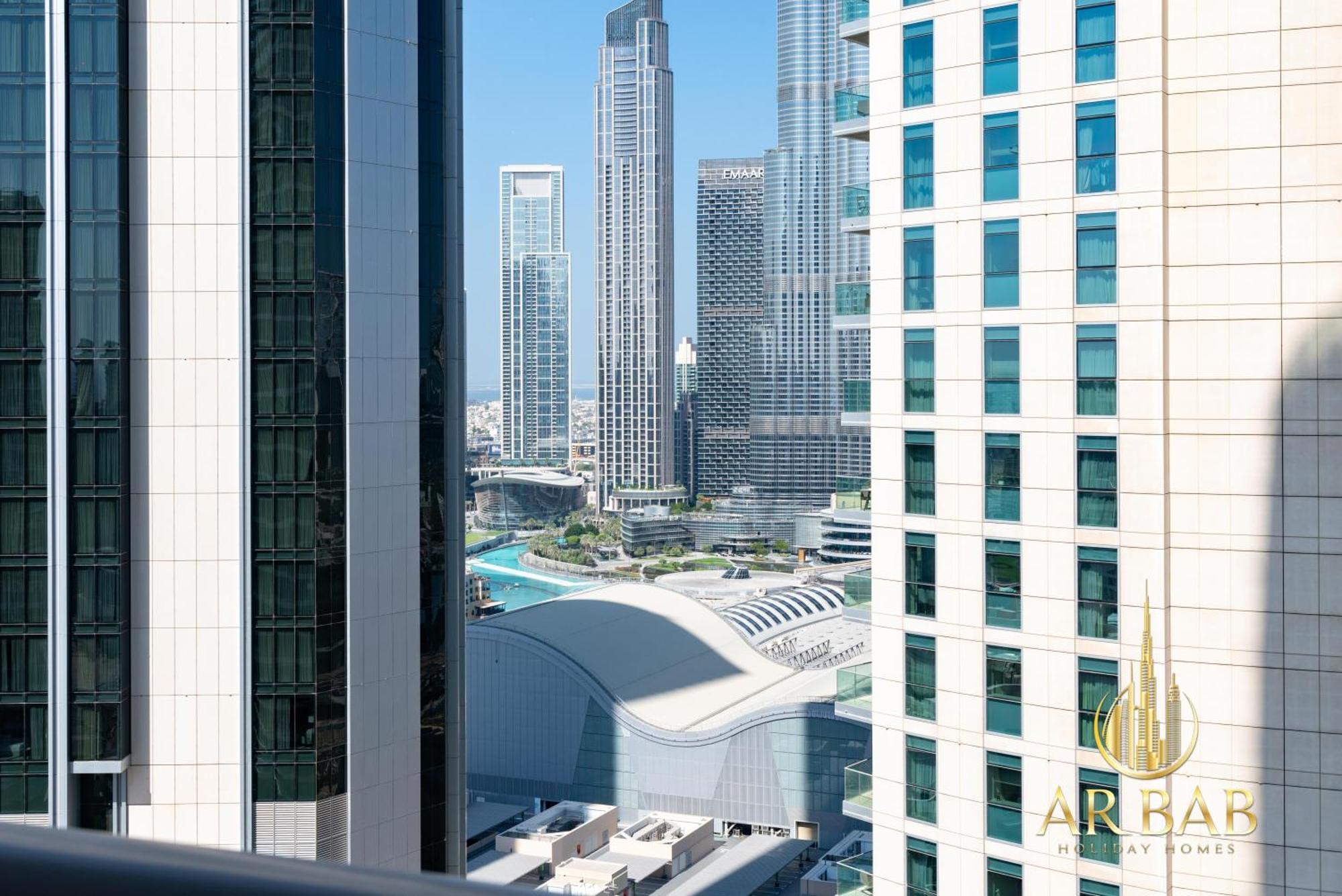 Damac Maison Mall Street - Luxurious 3br - Burj Khalifa View - Near Mall Dubai