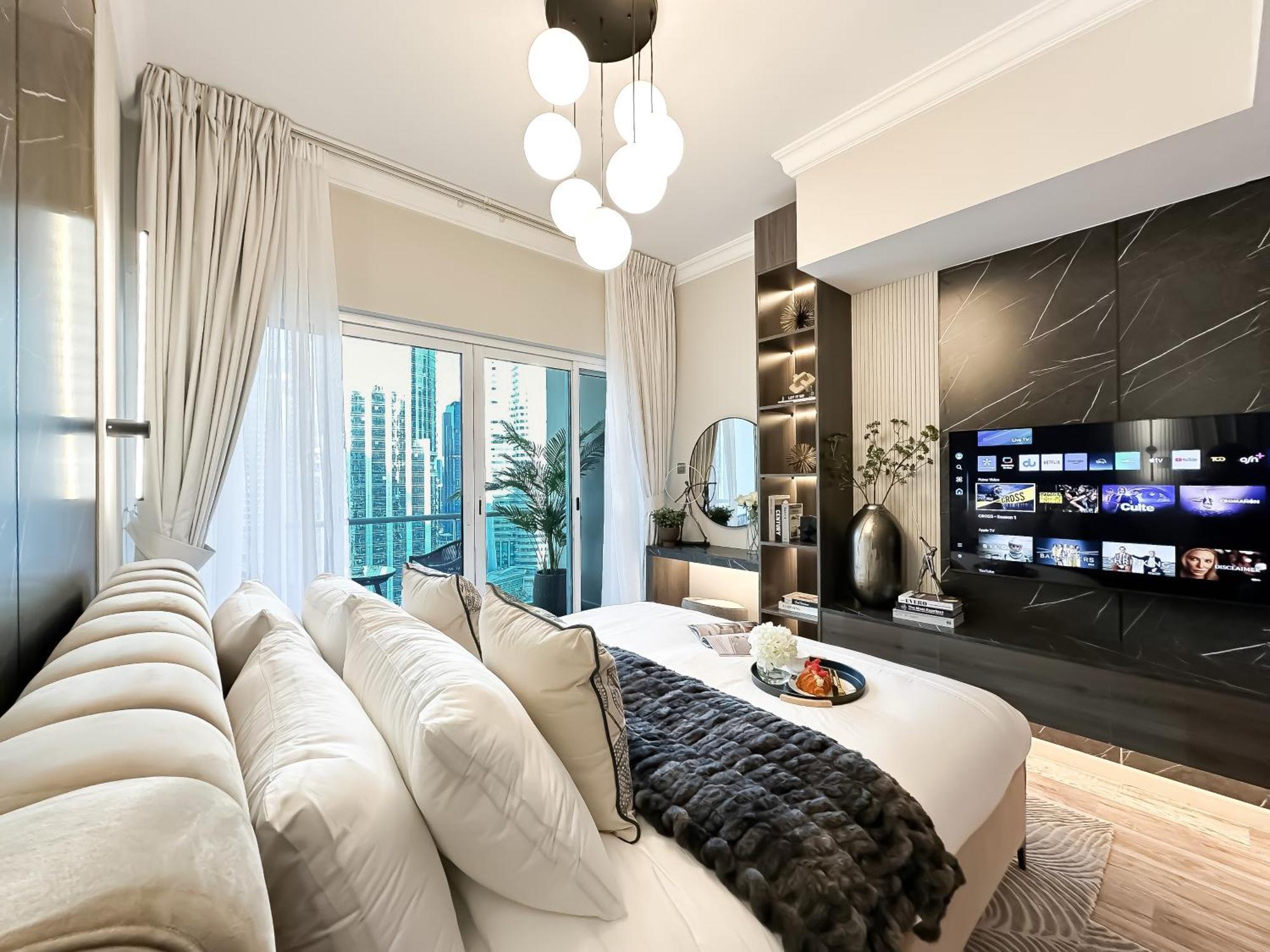 Trophy- Radiant Retreat In Jlt With Skyline View * Dubai
