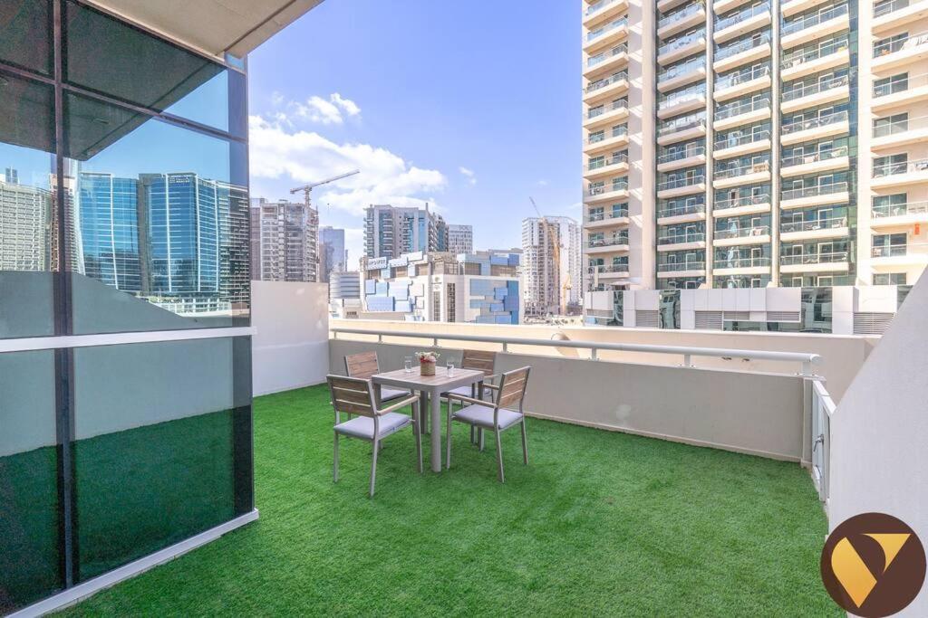 Vogue With Big Terrace And Full Canal View, Partial Burj Khalifa View Located Business Bay, Marasi Drive - Mayfair Apartment Dubai