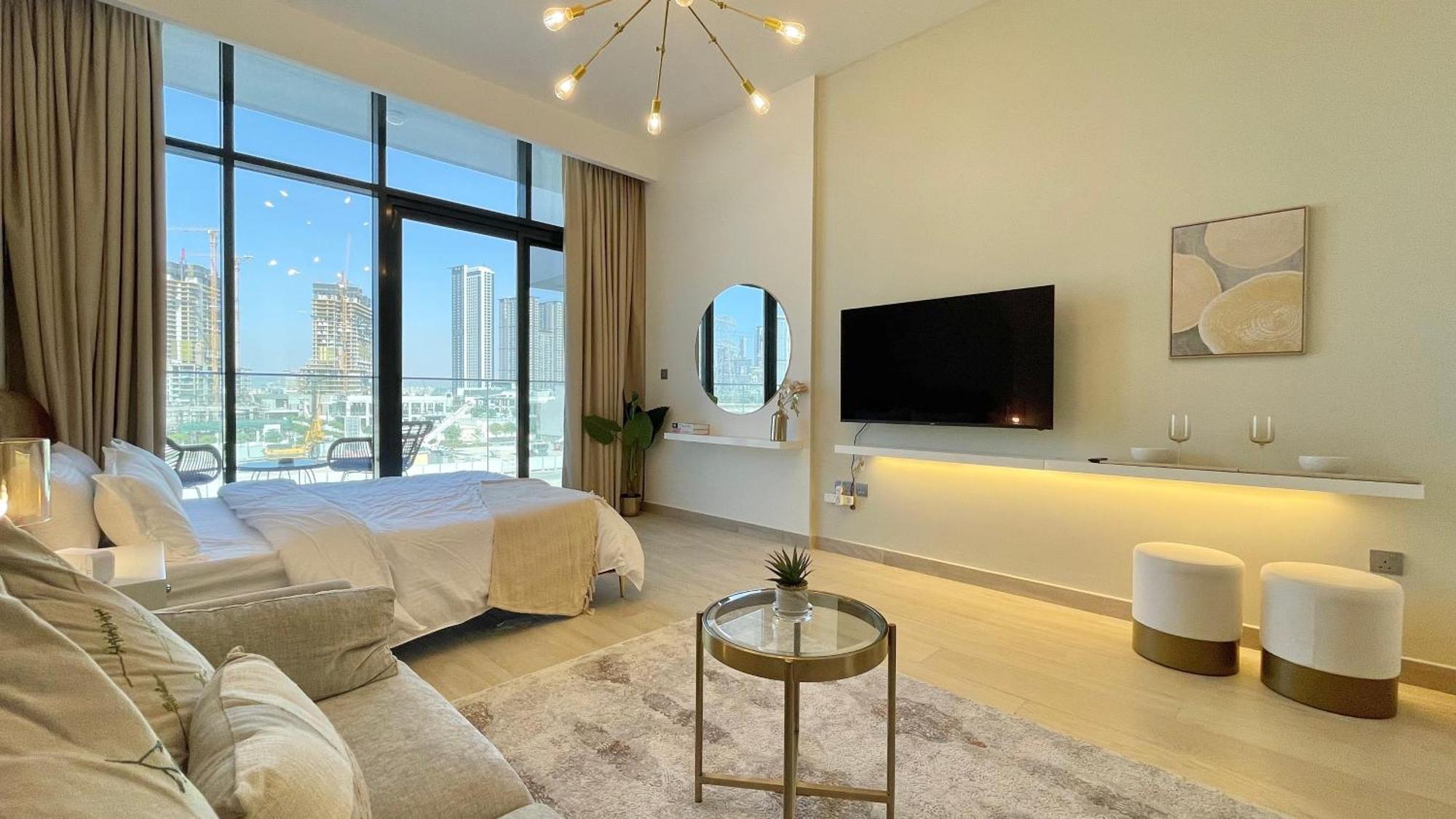 Apartment Luxury Interior With Direct Burj Khalifa Views In The Heart Of *