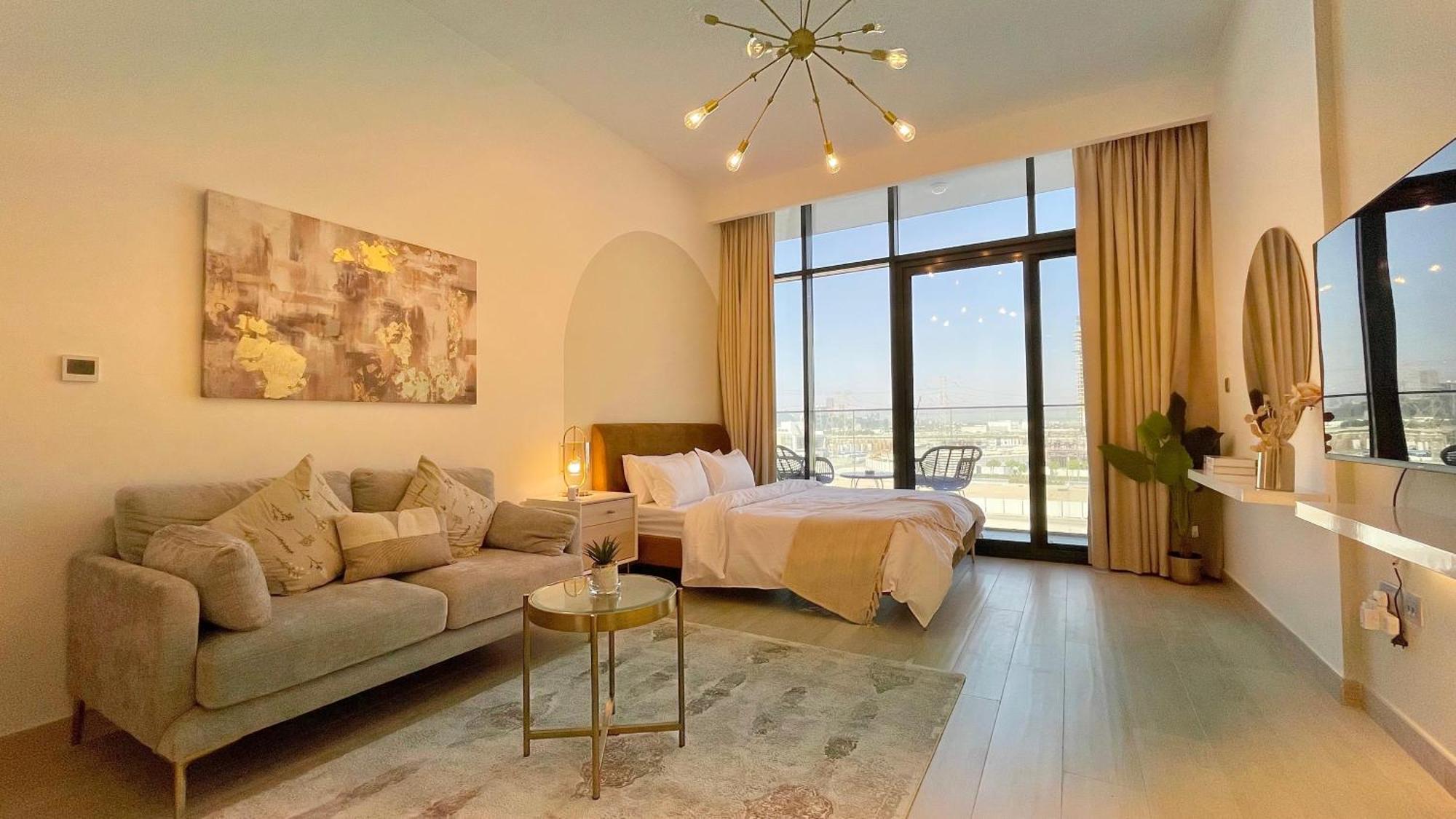 Luxury Interior With Direct Burj Khalifa Views In The Heart Of Apartment