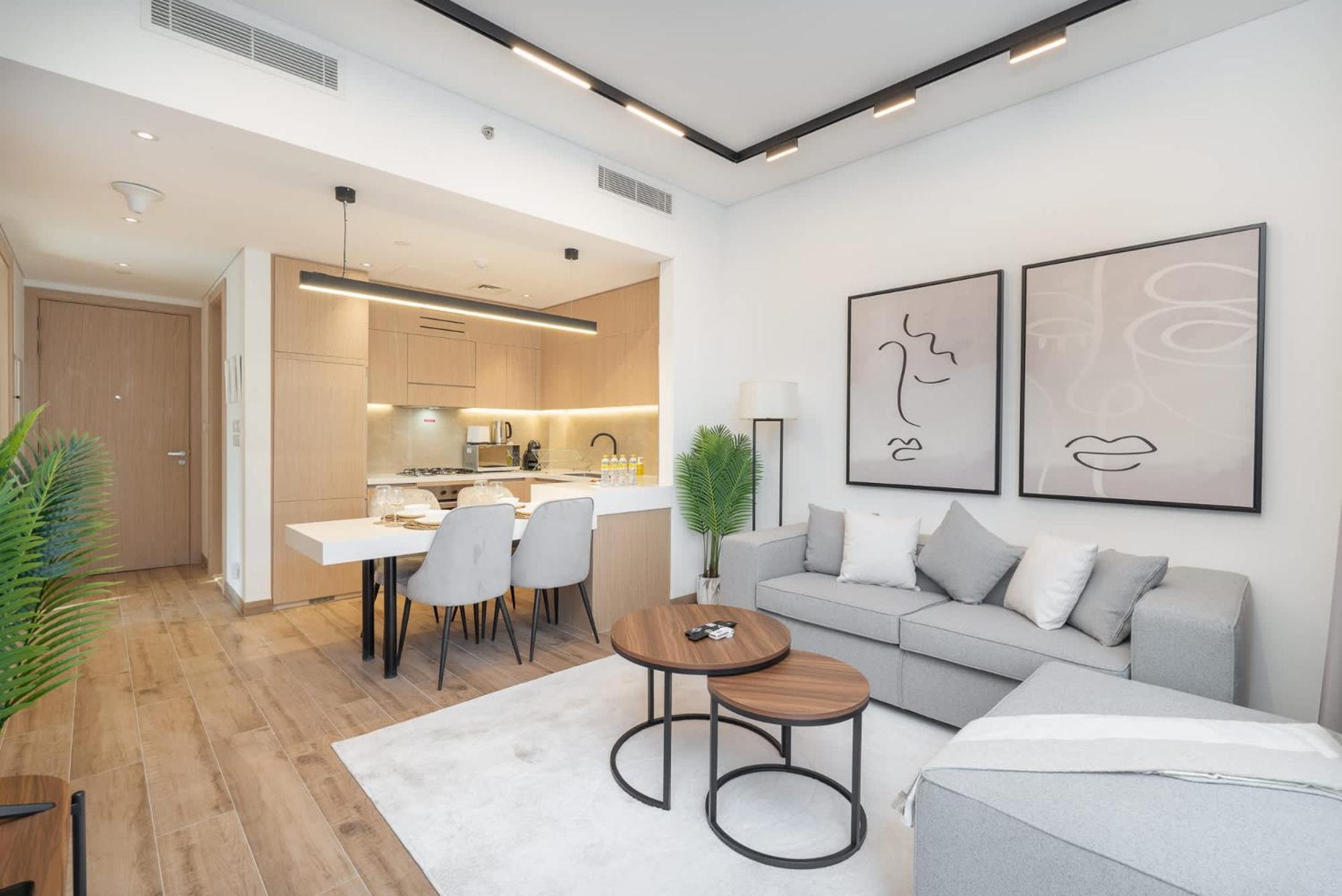 Stylish, Minimalist 2-bedroom In Jumeirah Village Circle Apartment *