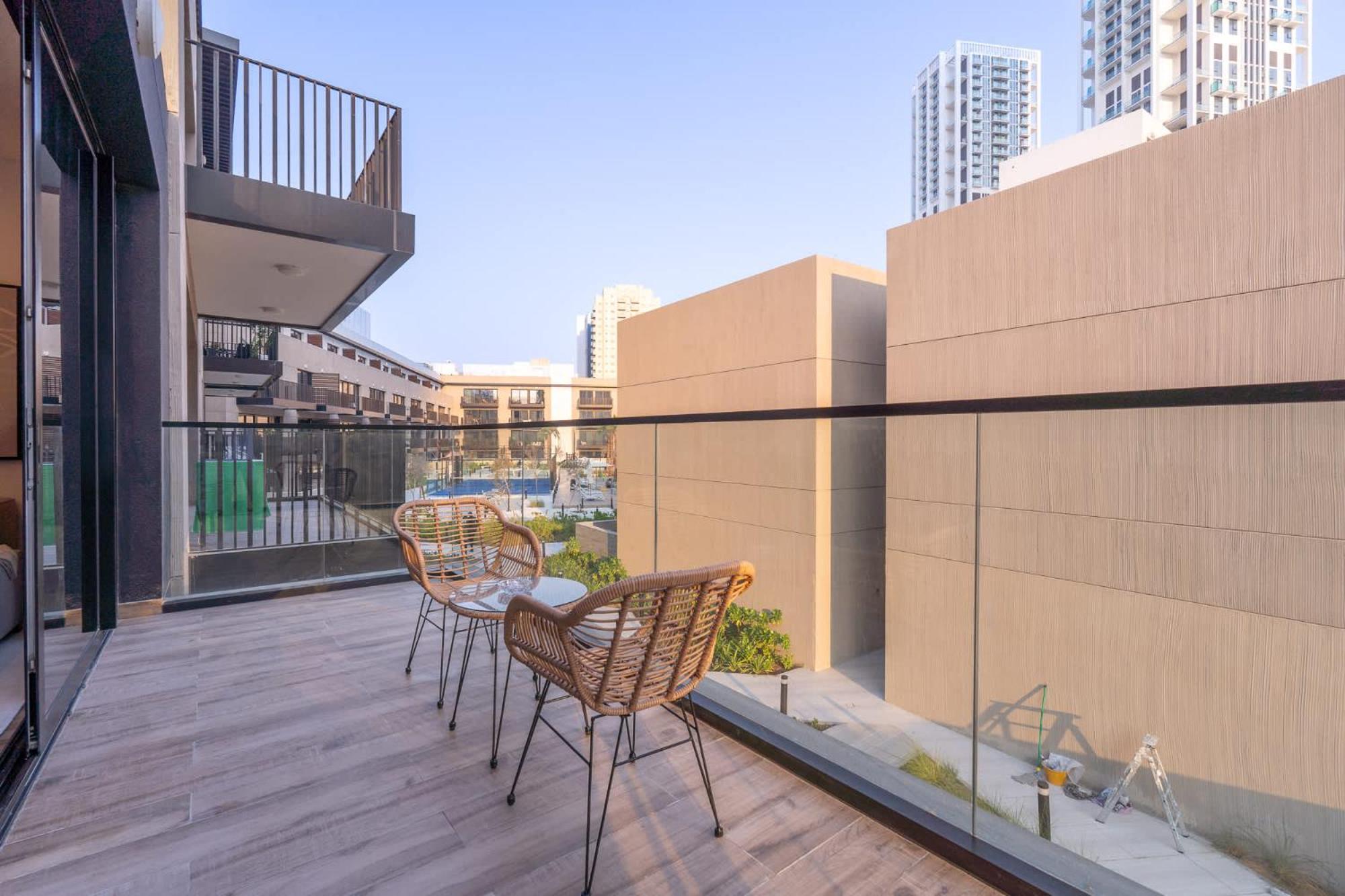 Stylish, Minimalist 2-bedroom In Jumeirah Village Circle Dubai
