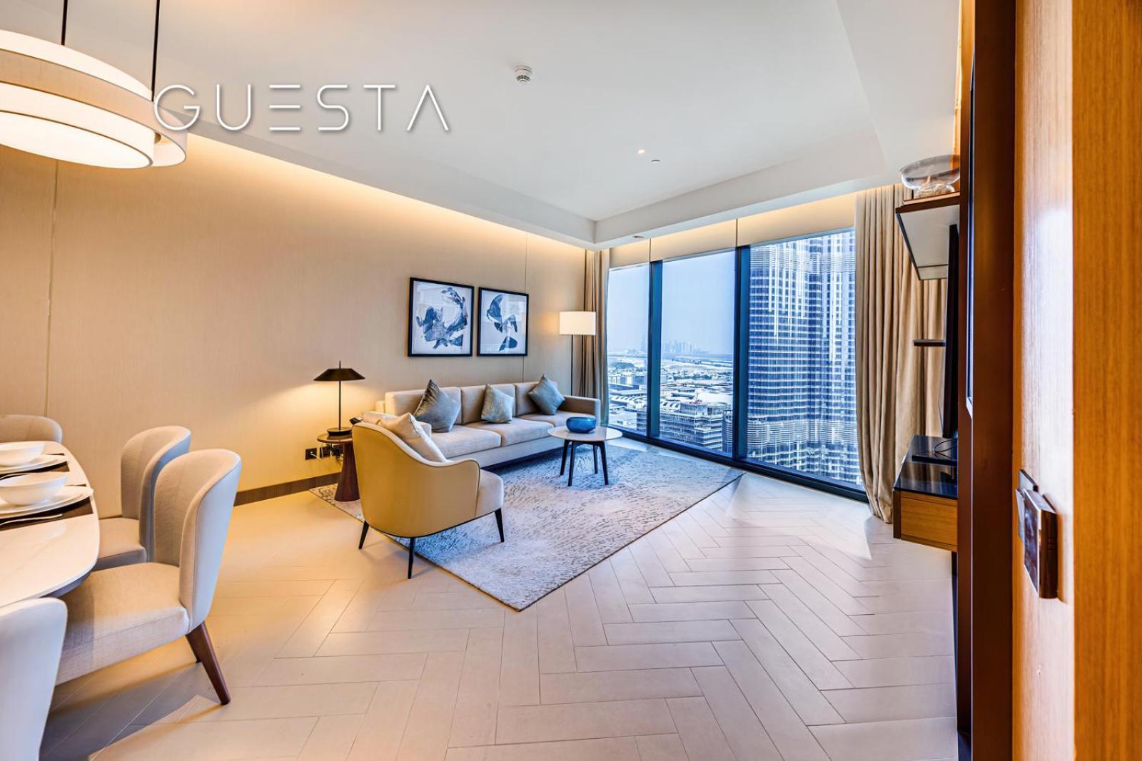 Apartment Address Residences Opera - Burj Khalifa & Fountain View, Downtown Dubai