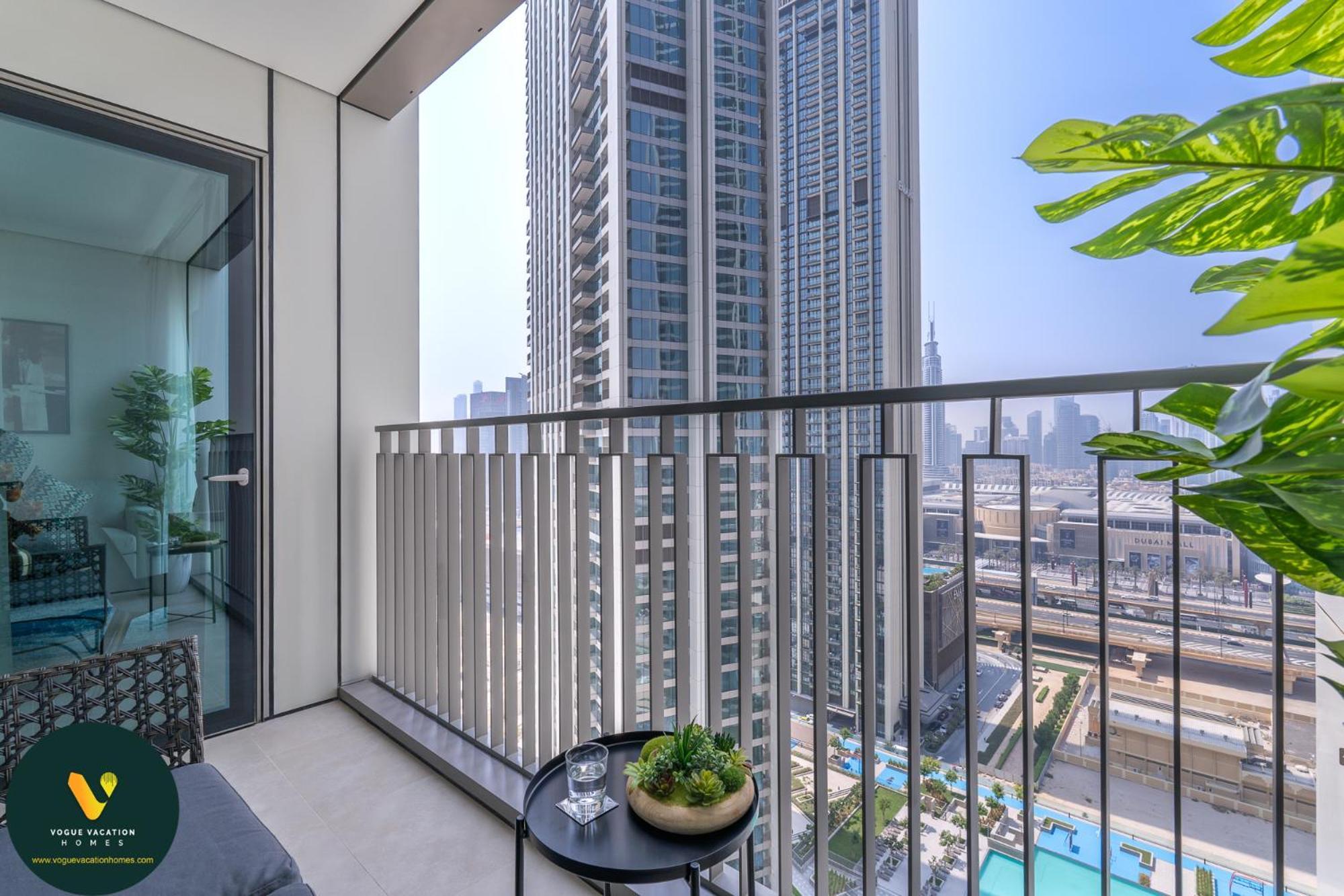 Apartment Downtown Views Ii - Vogue Two Bedroom With Balcony And Full Burj Khalifa View, Conveniently Located Opposite Mall Skybridge *