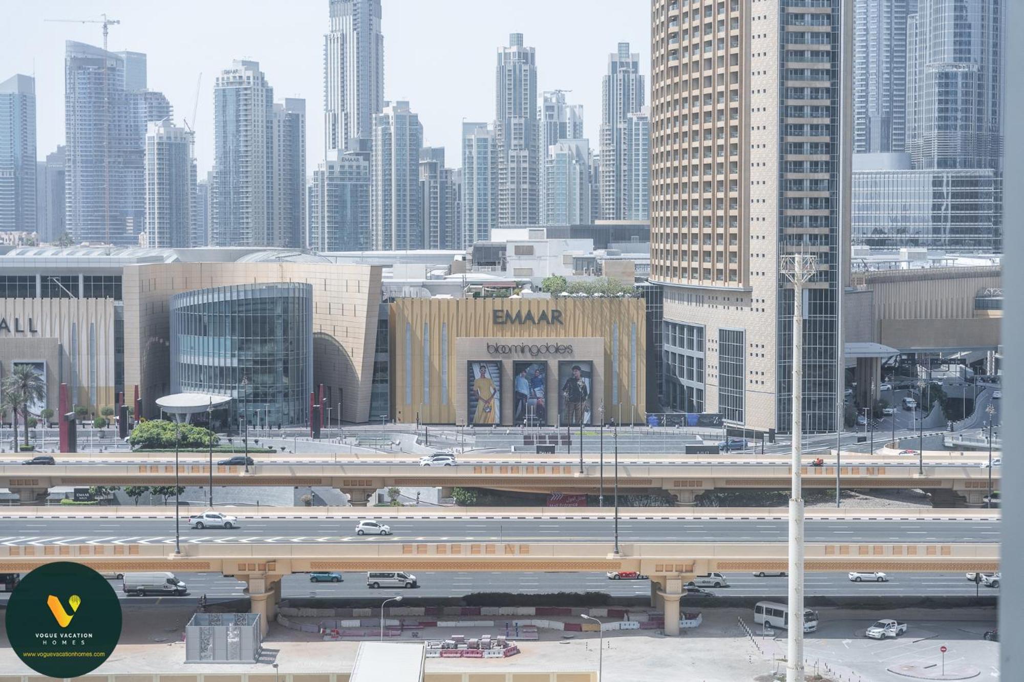 Downtown Views Ii - Vogue Two Bedroom With 2 Balconies And Full Burj Khalifa, Opposite Mall Skybridge *