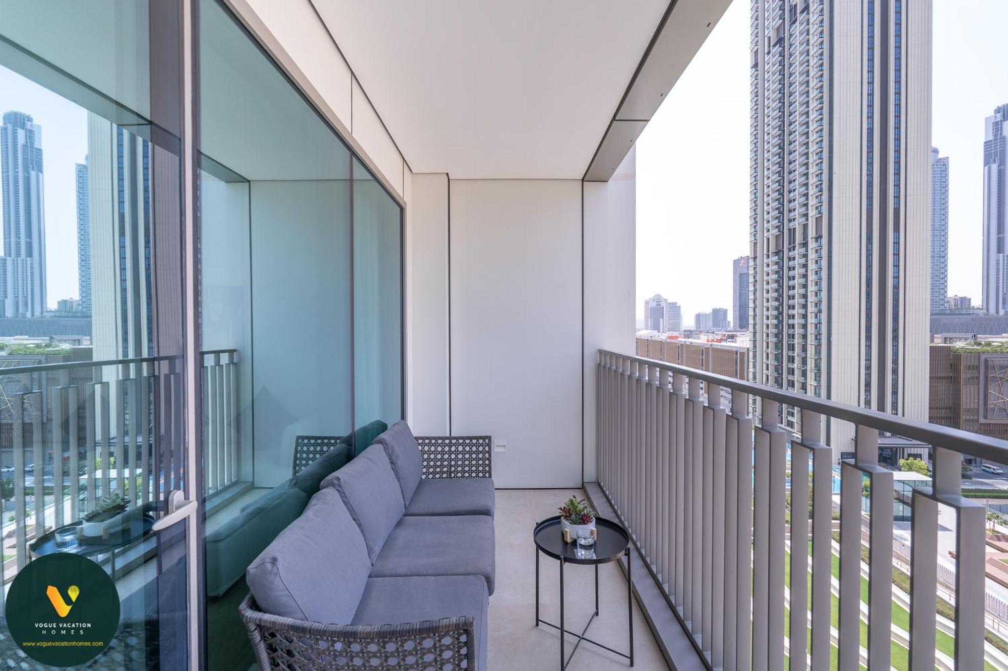 Apartment Downtown Views Ii - Vogue Two Bedroom With 2 Balconies And Full Burj Khalifa, Opposite Mall Skybridge
