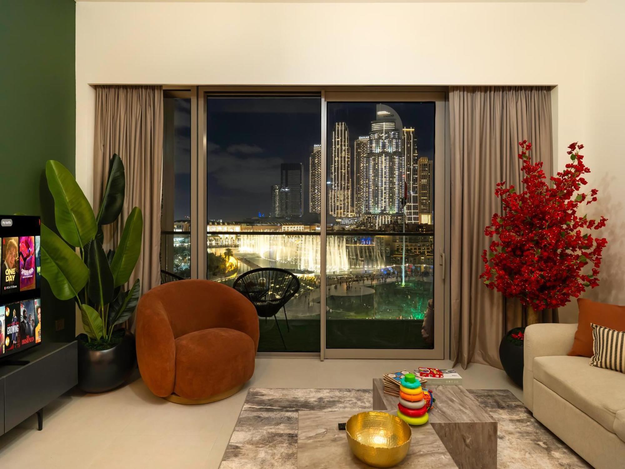 Lux 2Br With Direct Burj Khalifa & Fountain Views - Downtown Apartment *