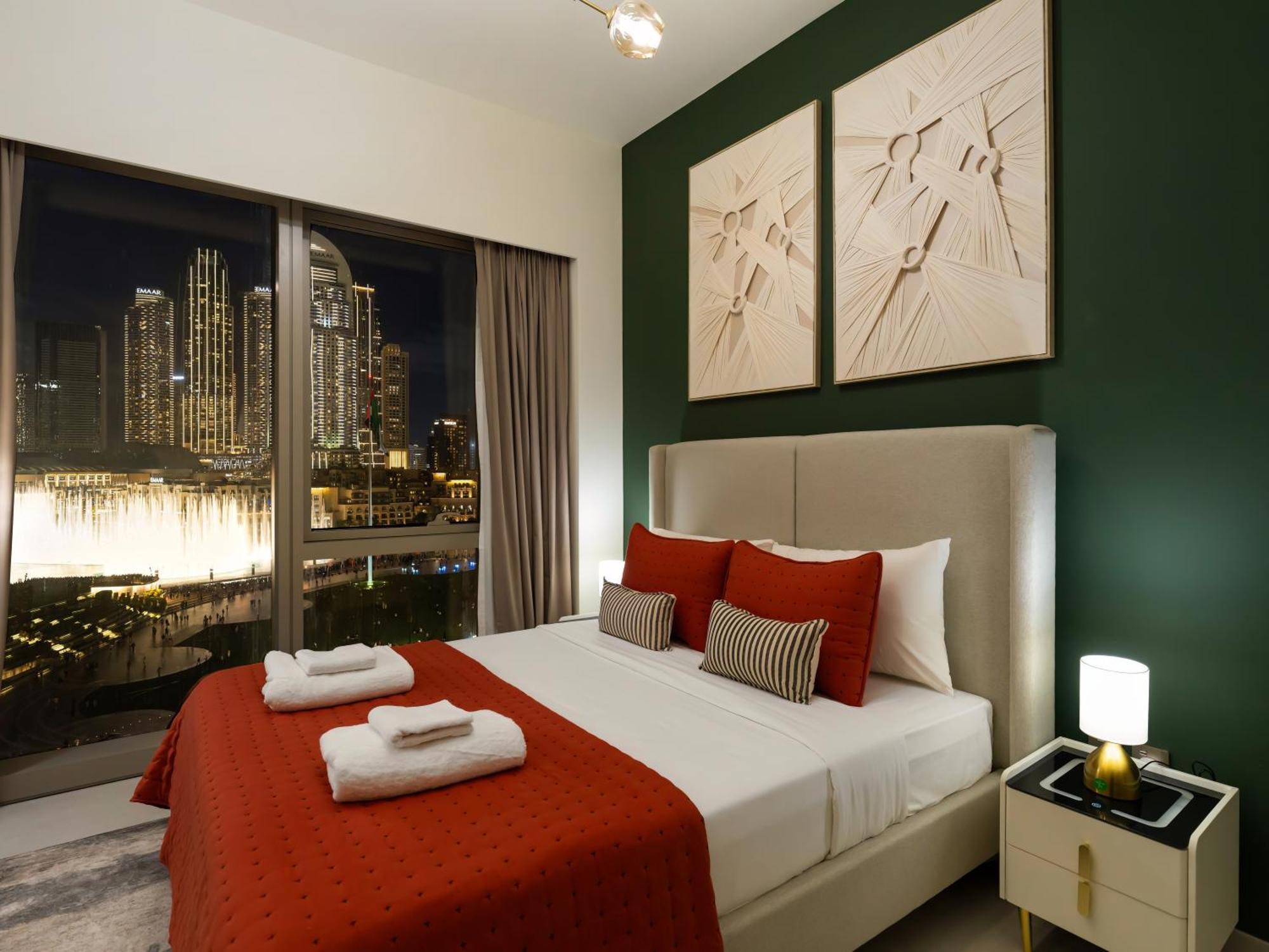 Lux 2Br With Direct Burj Khalifa & Fountain Views - Downtown Apartment