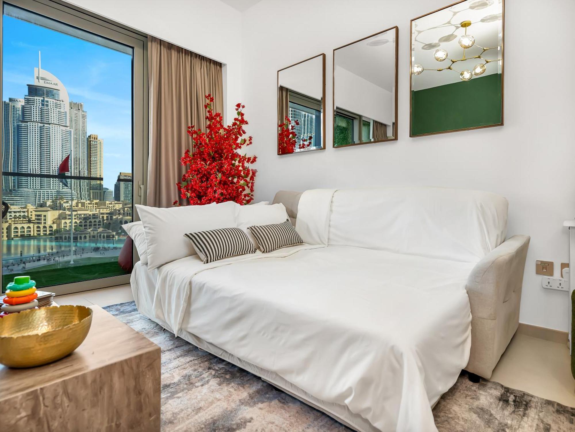 Lux 2Br With Direct Burj Khalifa & Fountain Views - Downtown Dubai