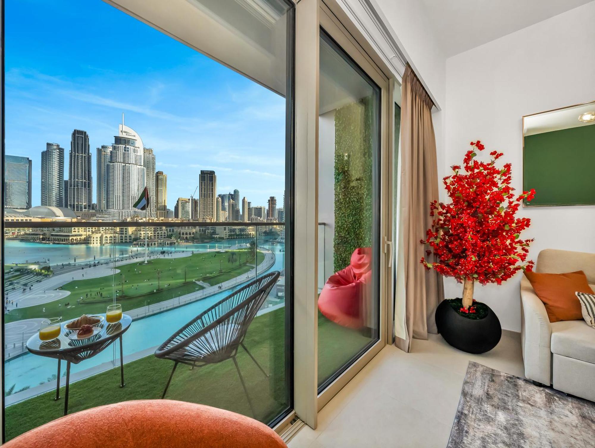 Lux 2Br With Direct Burj Khalifa & Fountain Views - Downtown Apartment Dubai