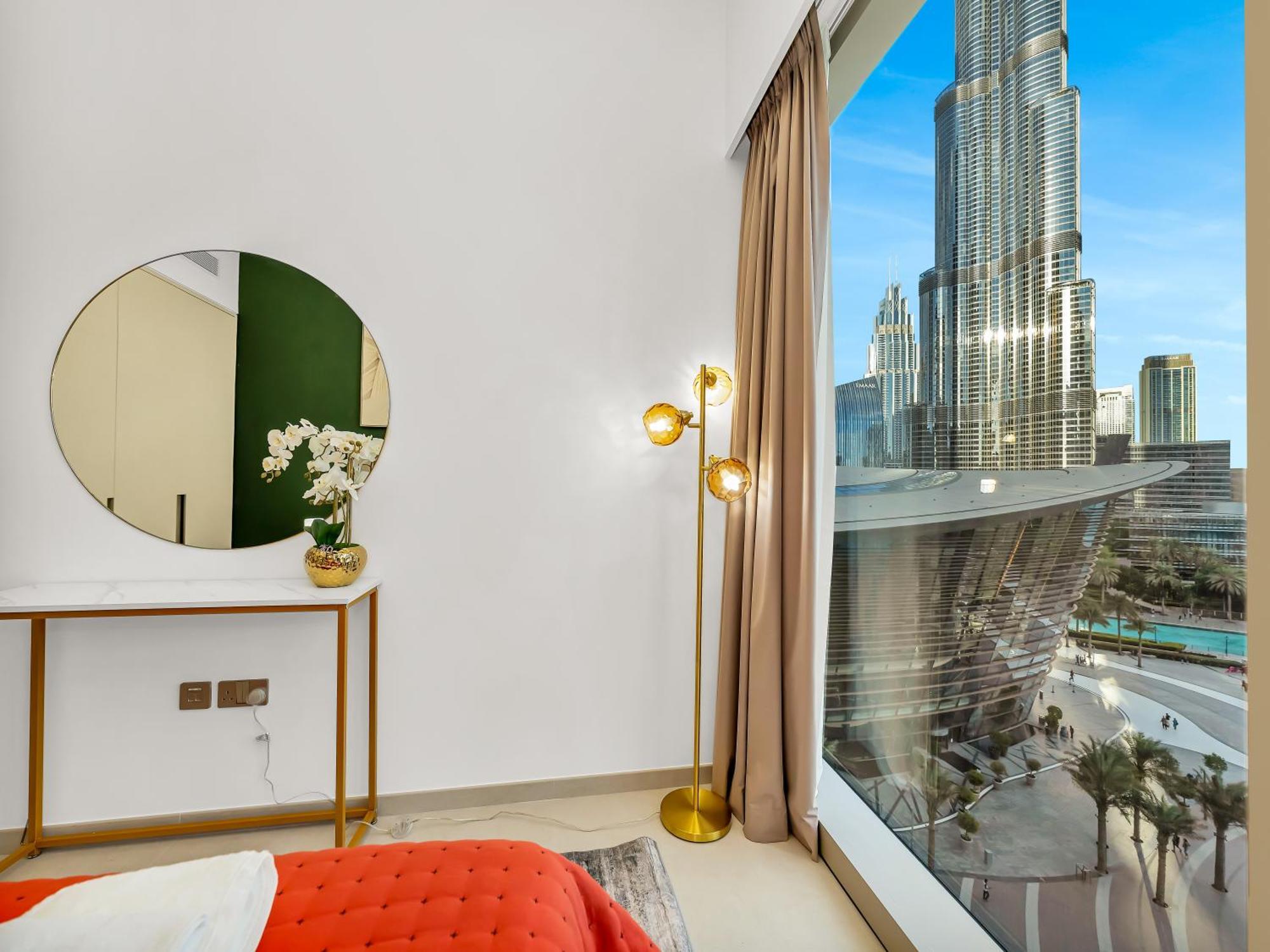 Lux 2Br With Direct Burj Khalifa & Fountain Views - Downtown Apartment *