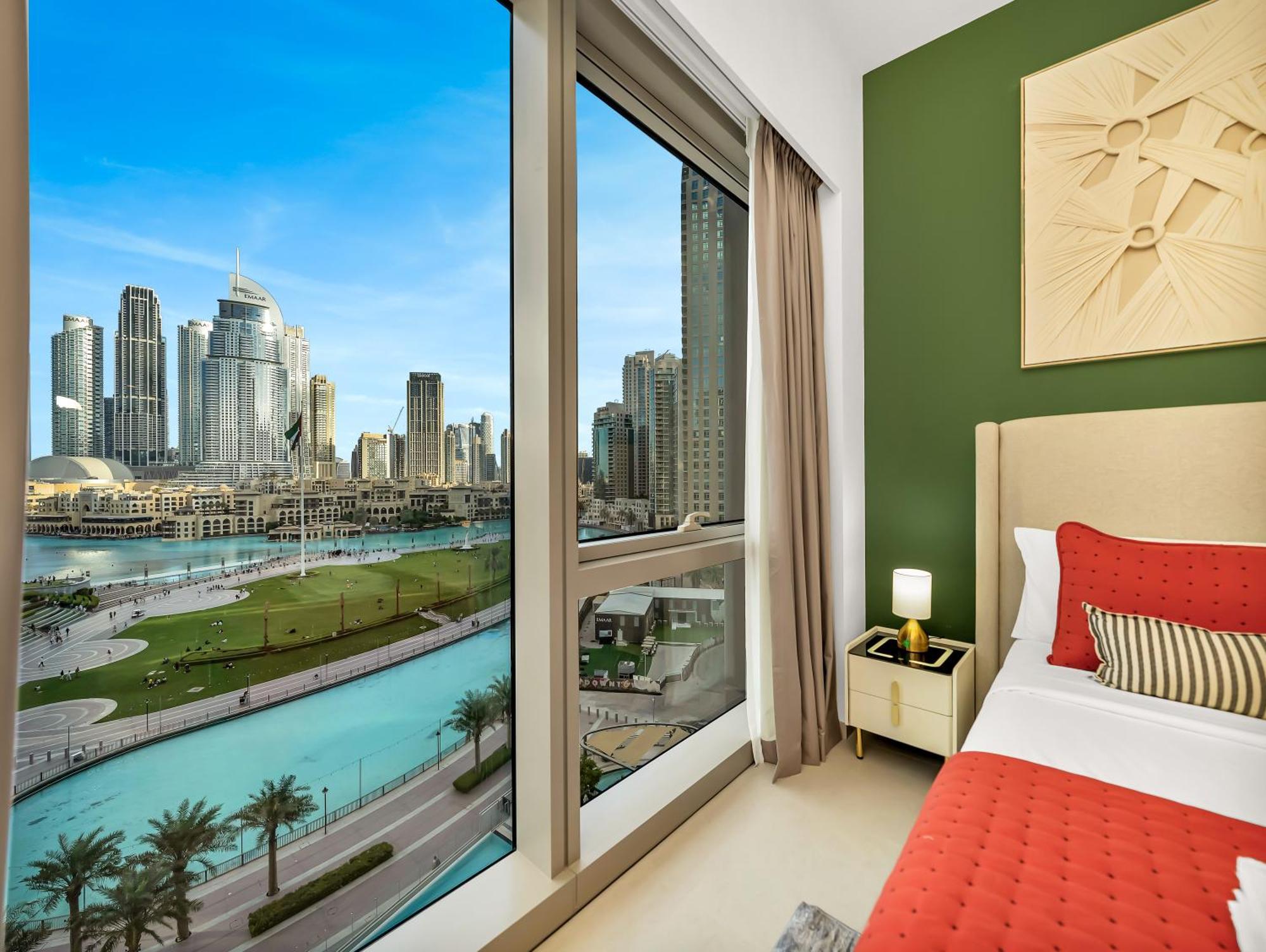 Apartment Lux 2Br With Direct Burj Khalifa & Fountain Views - Downtown