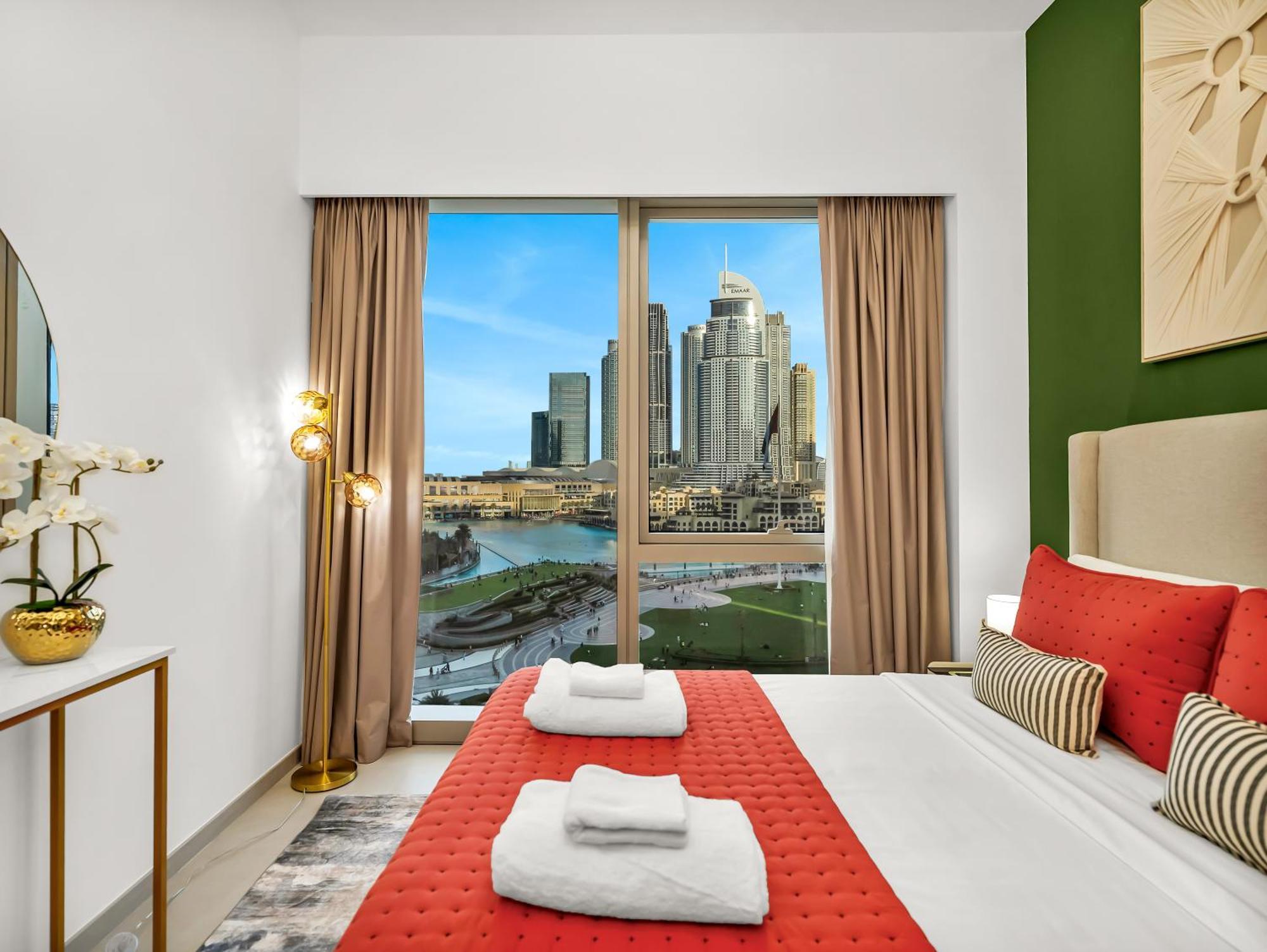 Apartment Lux 2Br With Direct Burj Khalifa & Fountain Views - Downtown Dubai