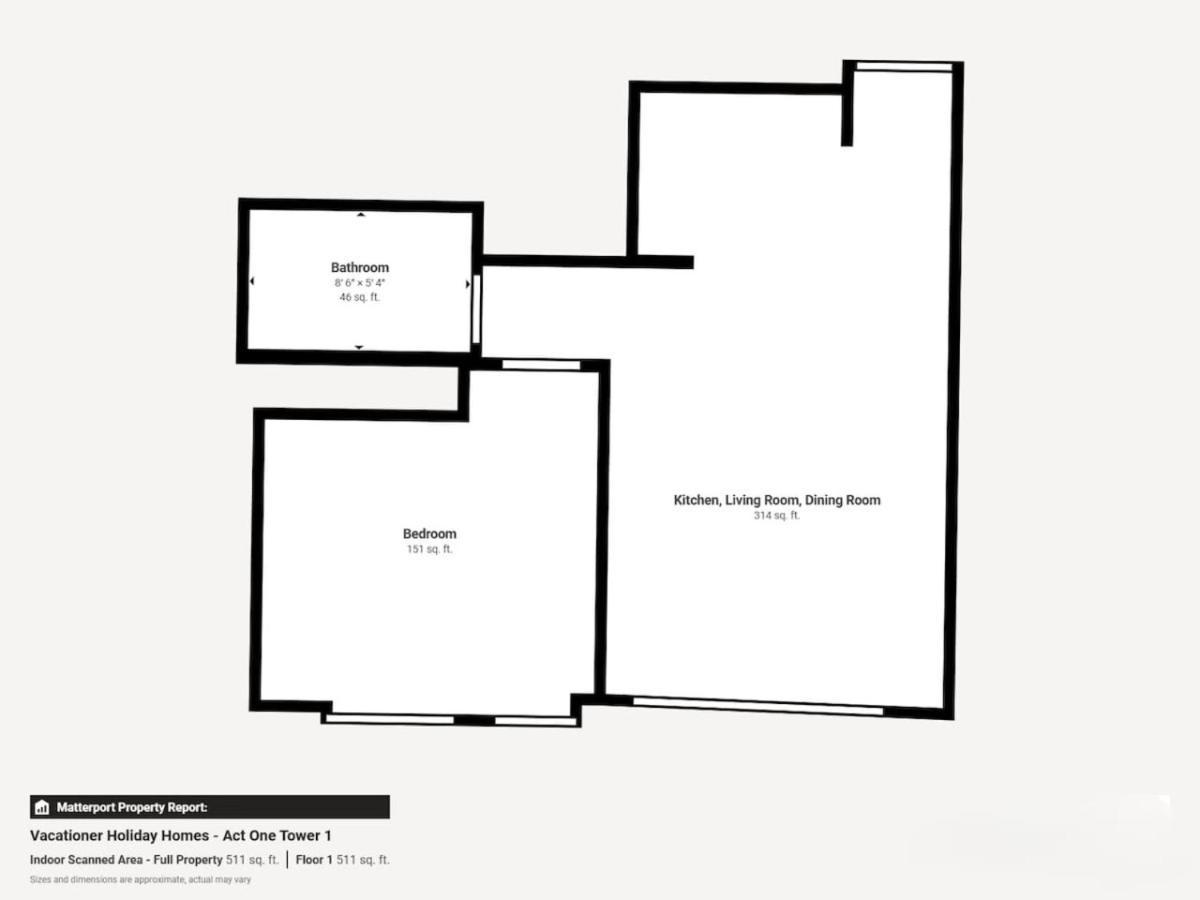 Apartment Act One Act Two - One Bedroom In Bustling Downtown