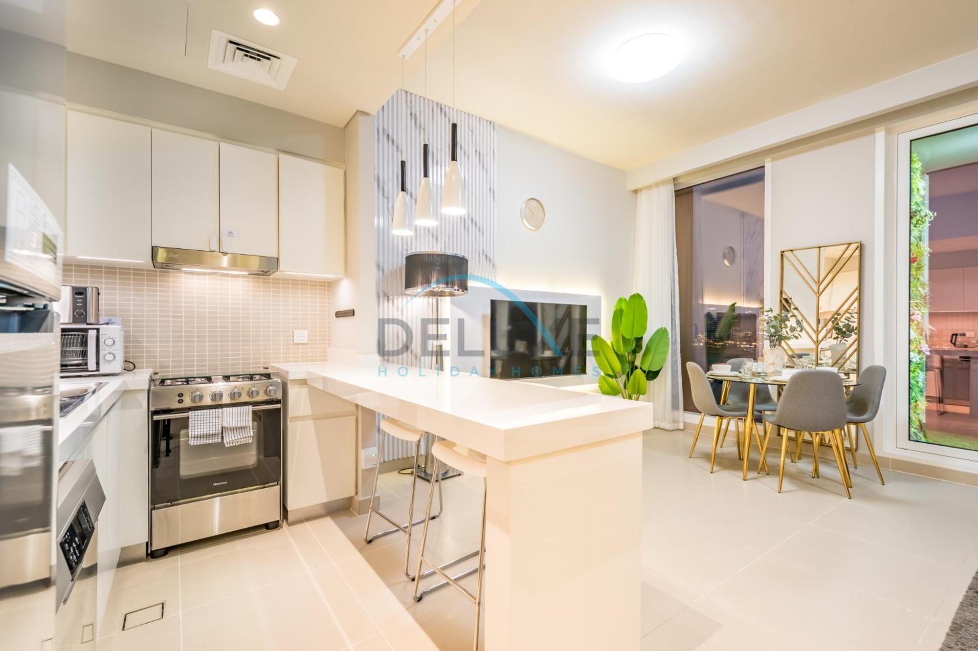 Tranquil 2br At Harbour Gate Tower 1, Creek Harbour By Deluxe Homes Dubai
