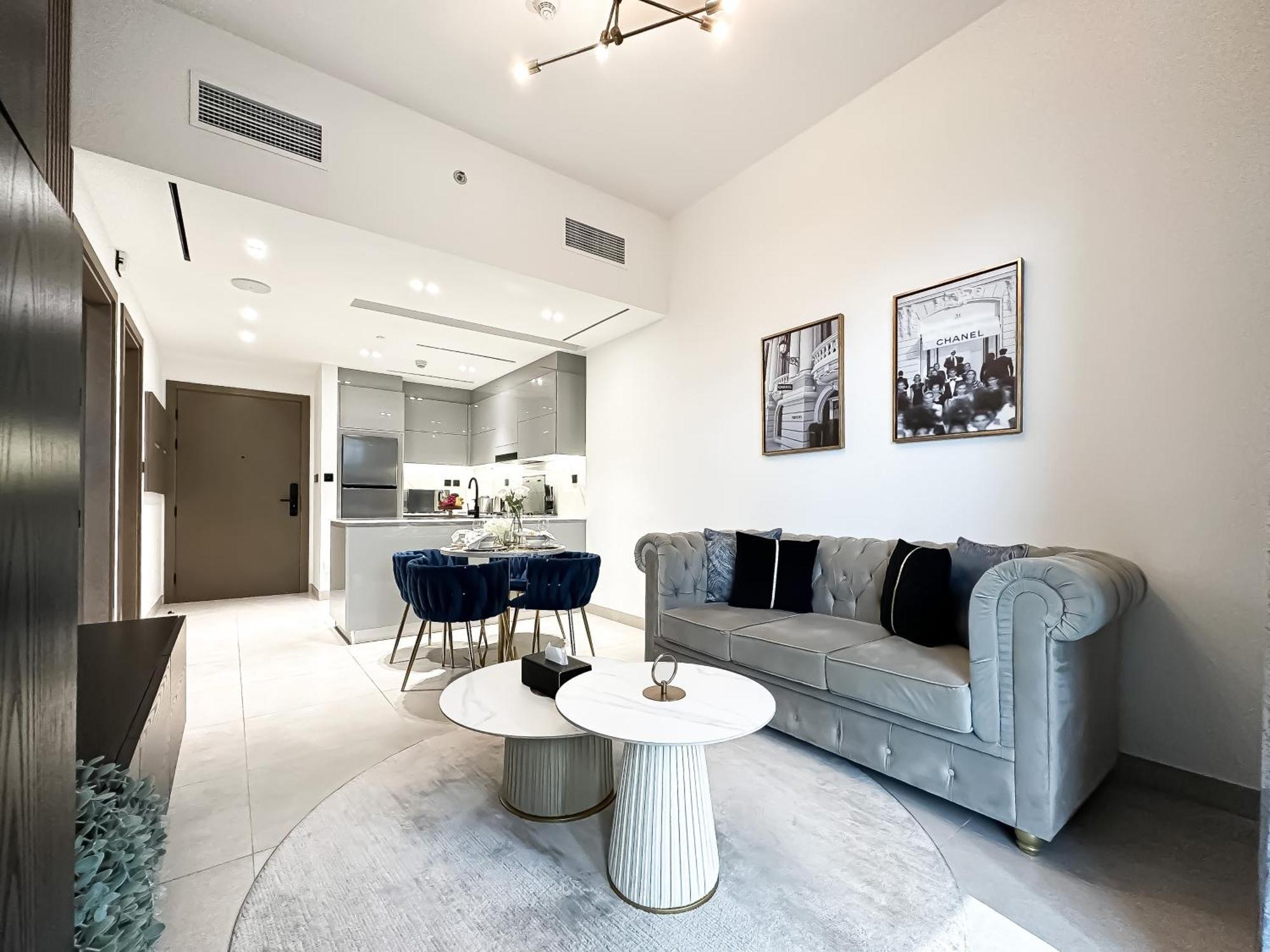 Trophy Lux With Garden Balcony And Burj Khalifa Views *