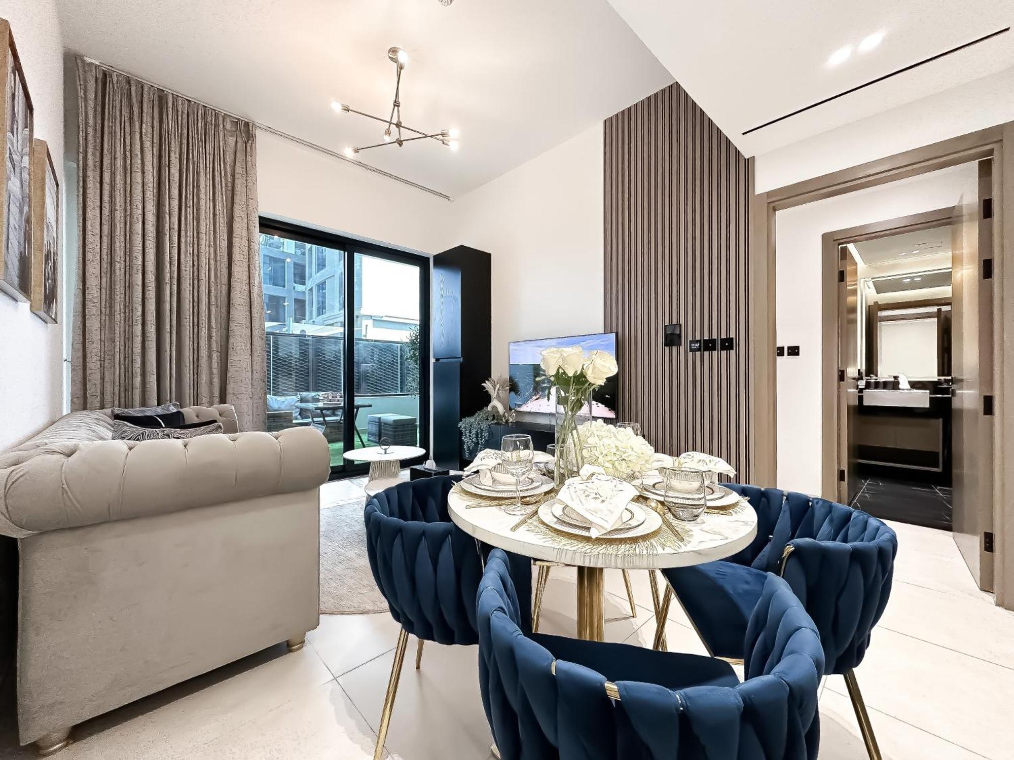 Trophy Lux With Garden Balcony And Burj Khalifa Views * Dubai