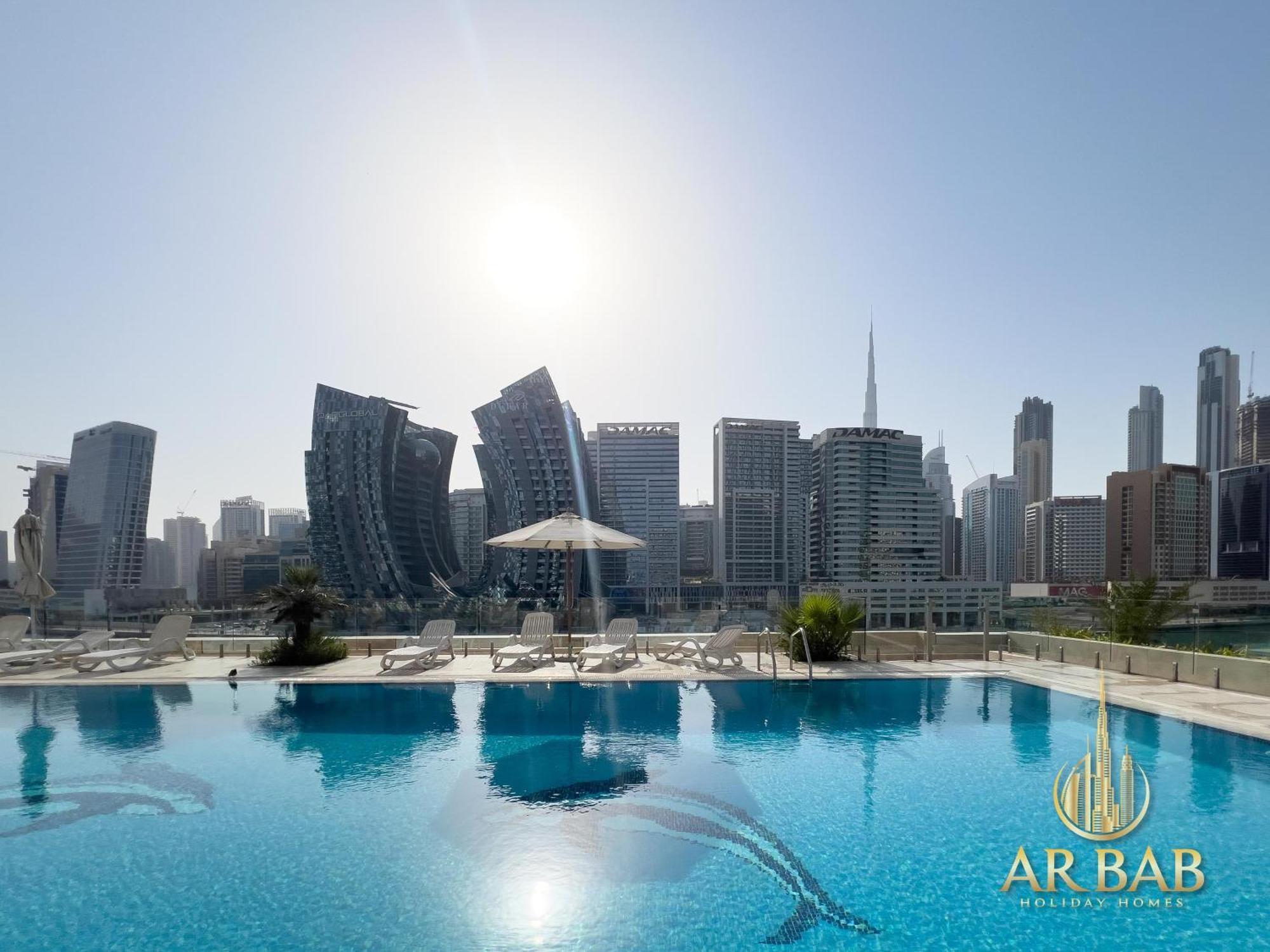 Apartment Hamilton Residence - Premium 1Br Best Canal View - Business Bay