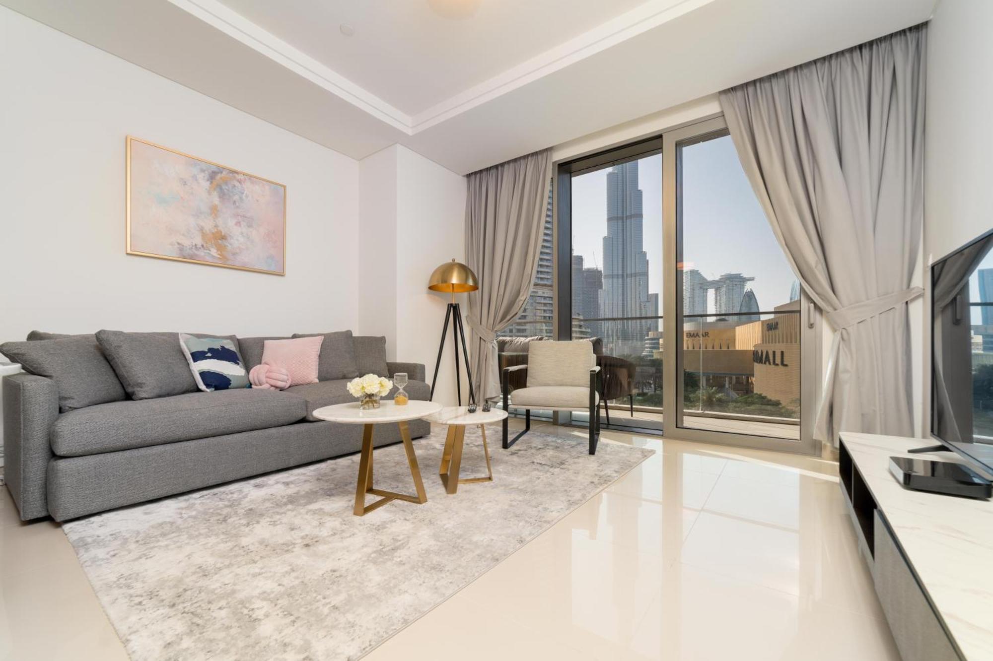 Boulevard Point - Direct Access To Mall With Full Burj View Apartment *