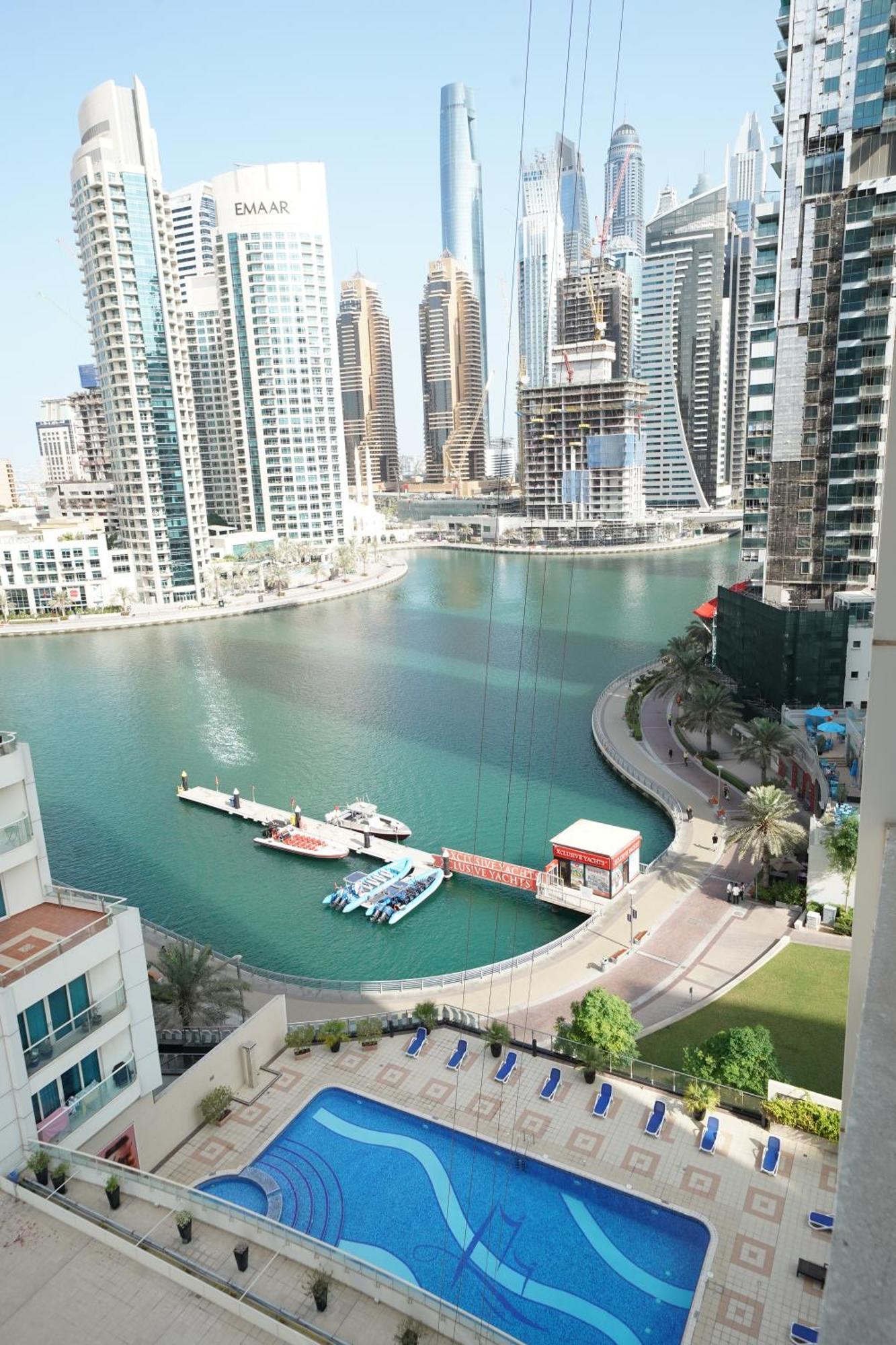 Exquisite Marina View 2 Bedrooms Near Metro And Marina Mall