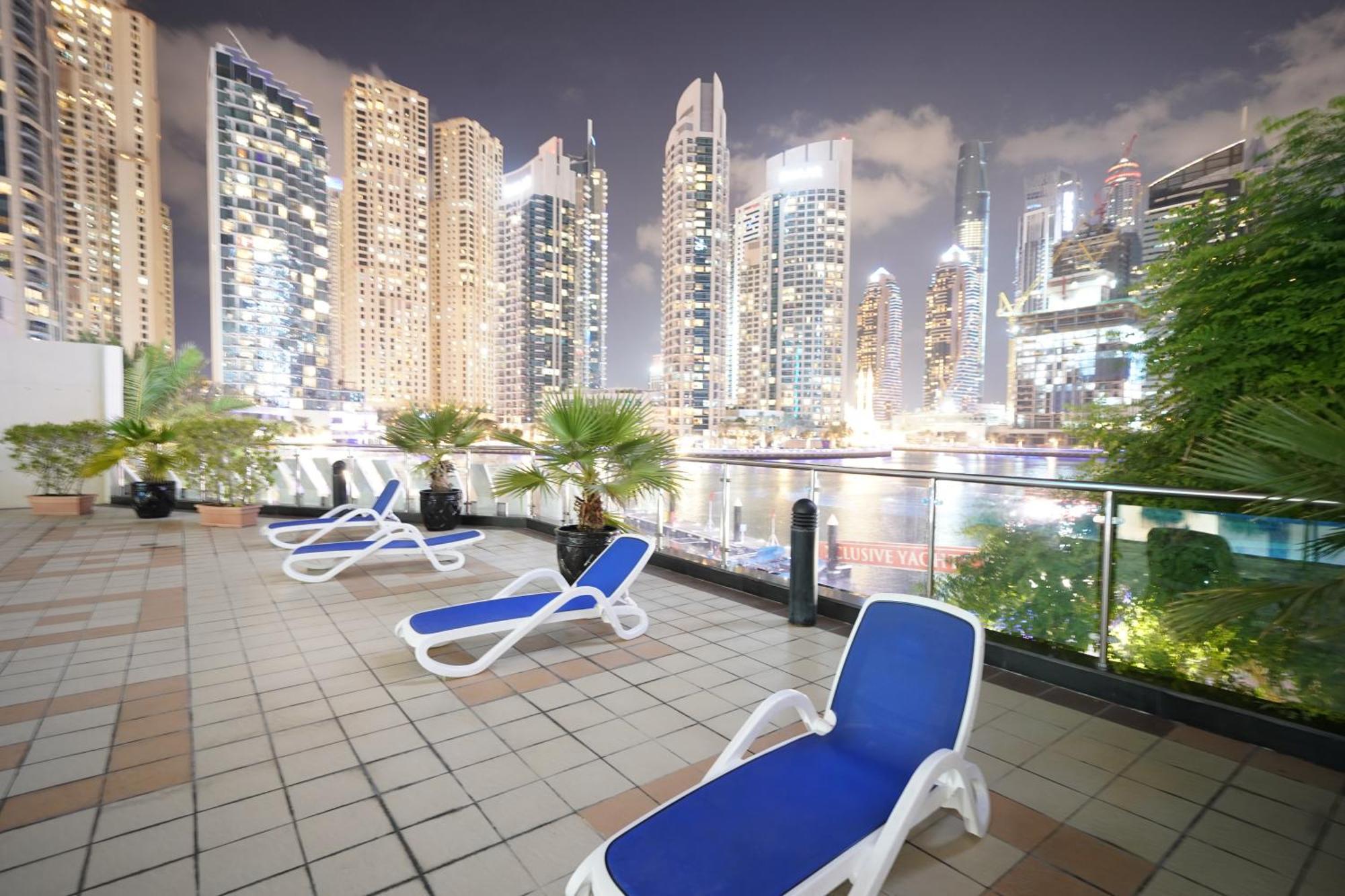 Exquisite Marina View 2 Bedrooms Near Metro And Marina Mall Apartment *