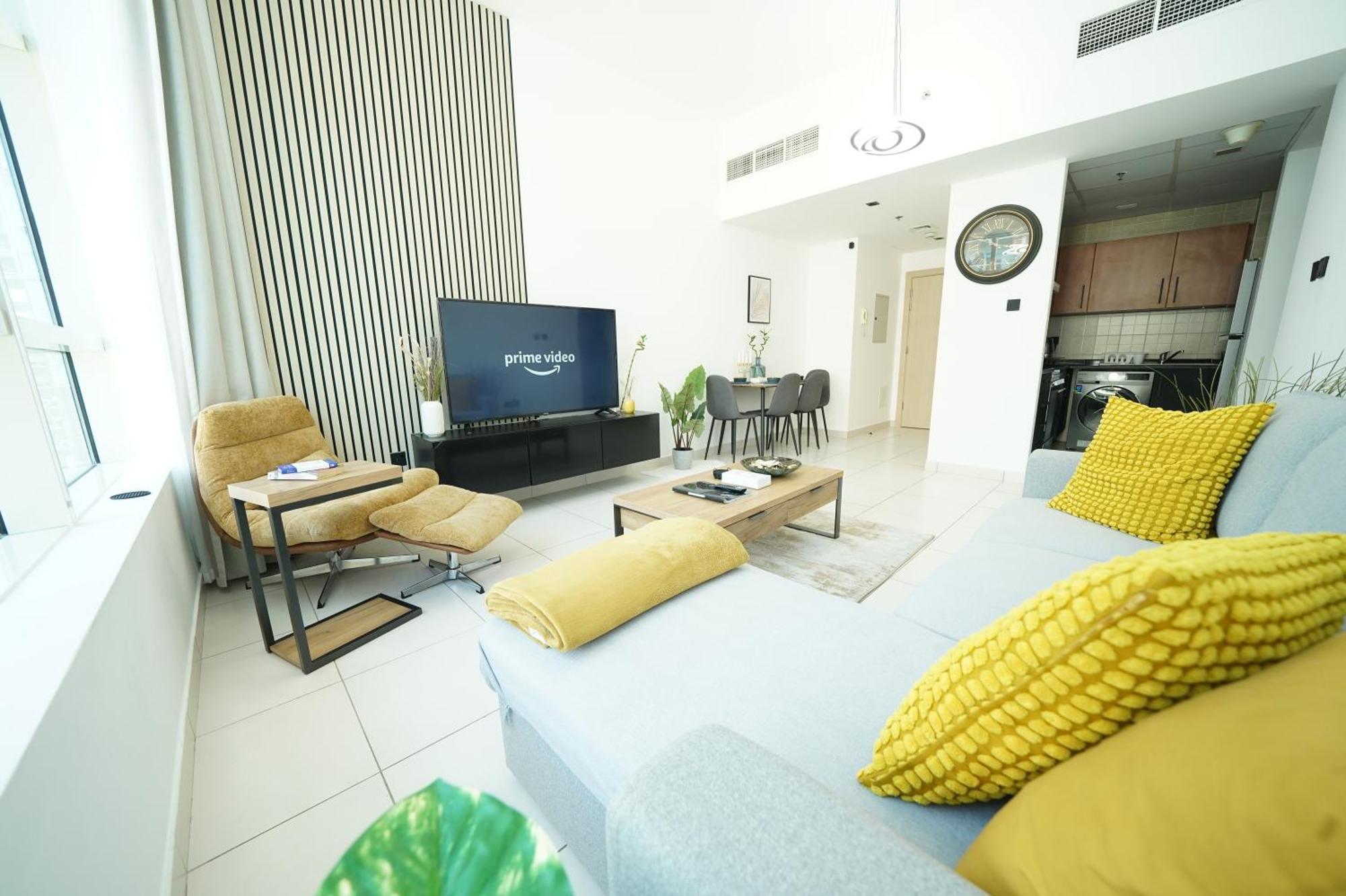 Apartment Exquisite Marina View 2 Bedrooms Near Metro And Marina Mall *