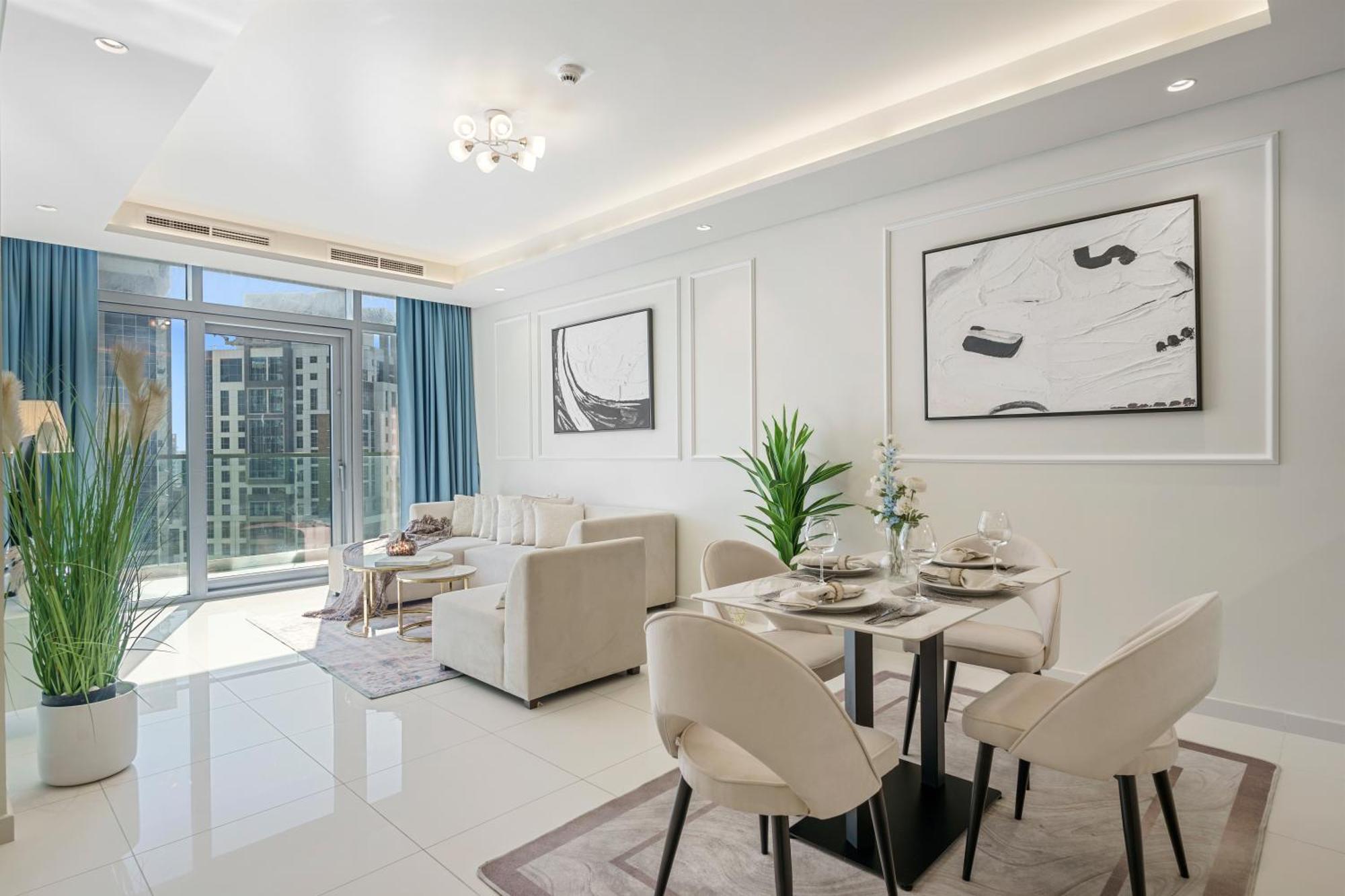 Apartment Stunning 2br With Burj Views Infinity Pool *