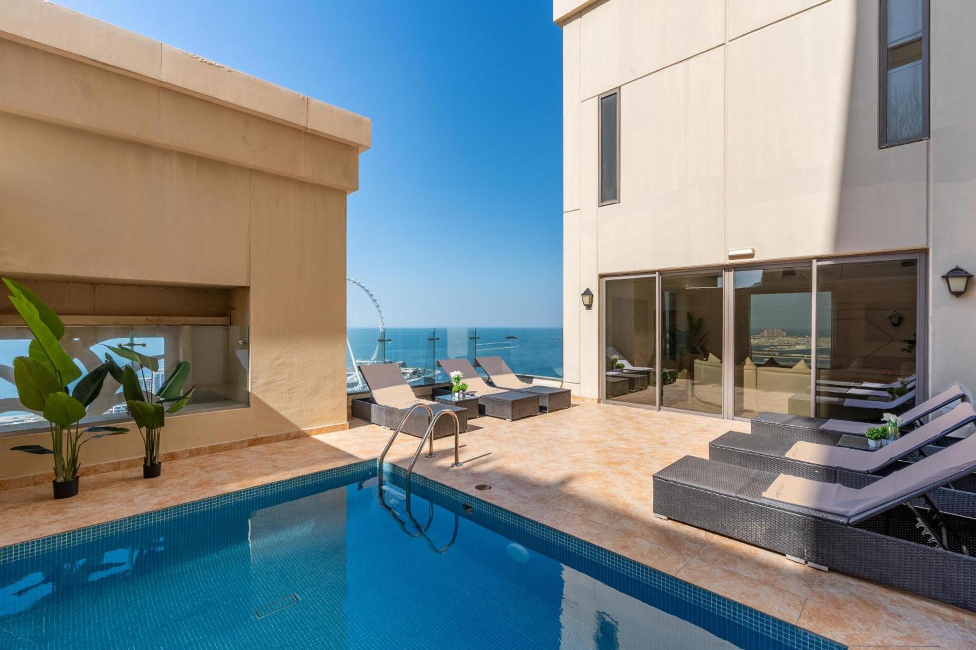 Huge Penthouse With Yacht Included And Private Pool!!! Apartment Dubai