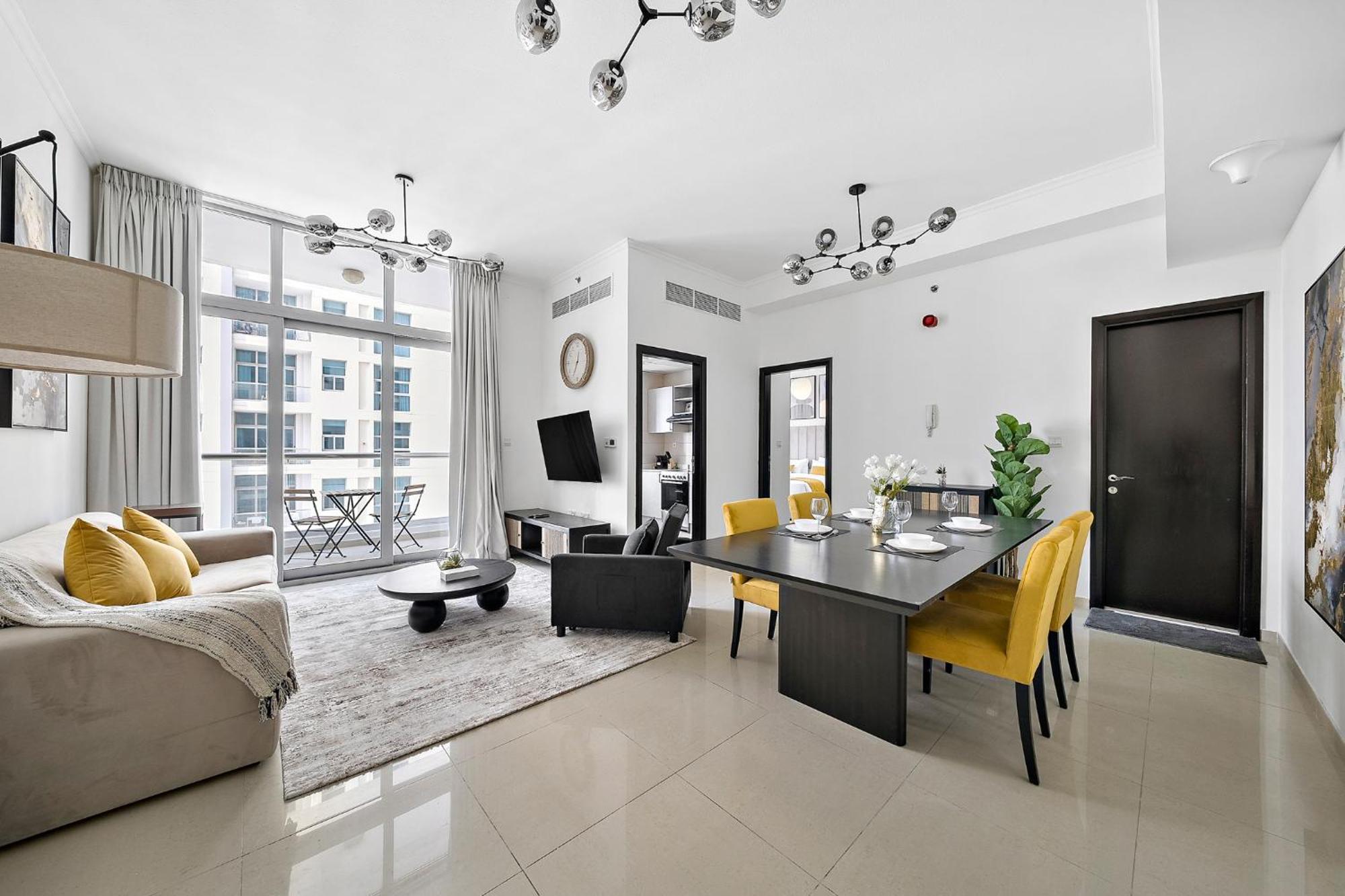 Newly-furnished 1br At Dec Tower 2 Apartment *